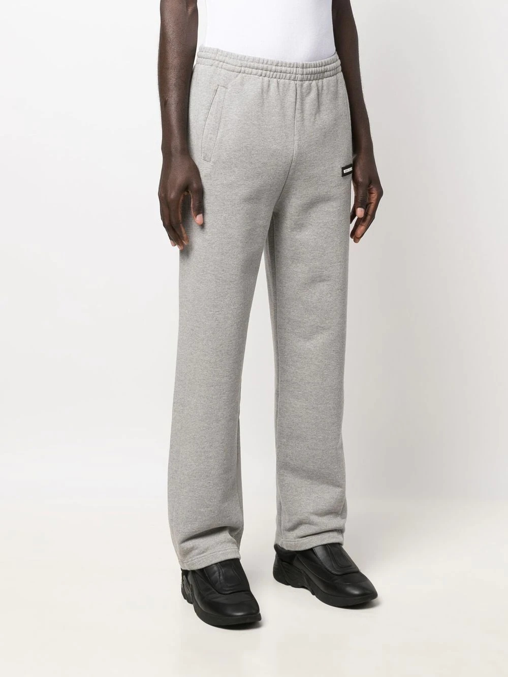 wide leg track pants - 4