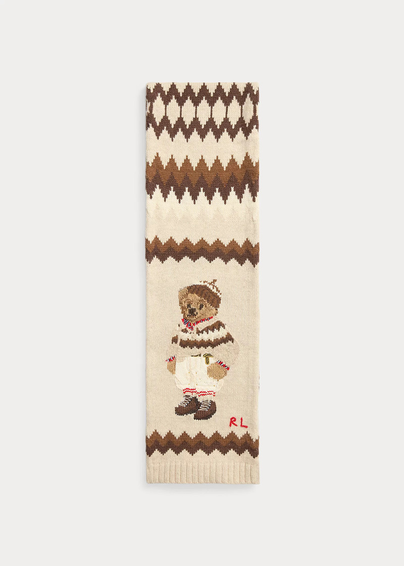 Polo Bear Wool-Blend Scarf 1