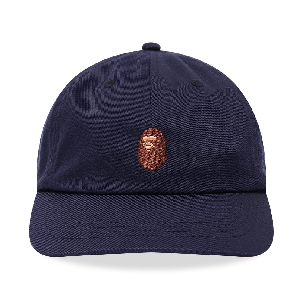 A Bathing Ape Ape Head Embroidered Panel Cap - 3