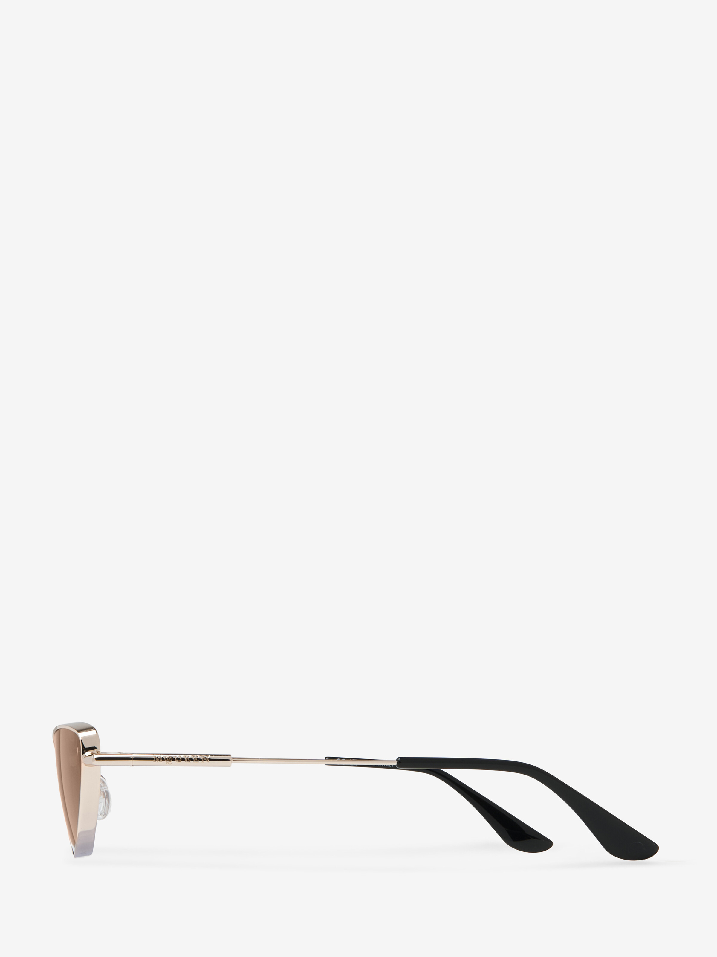 Metal T-bar Soft Cat-eye Sunglasses - 4
