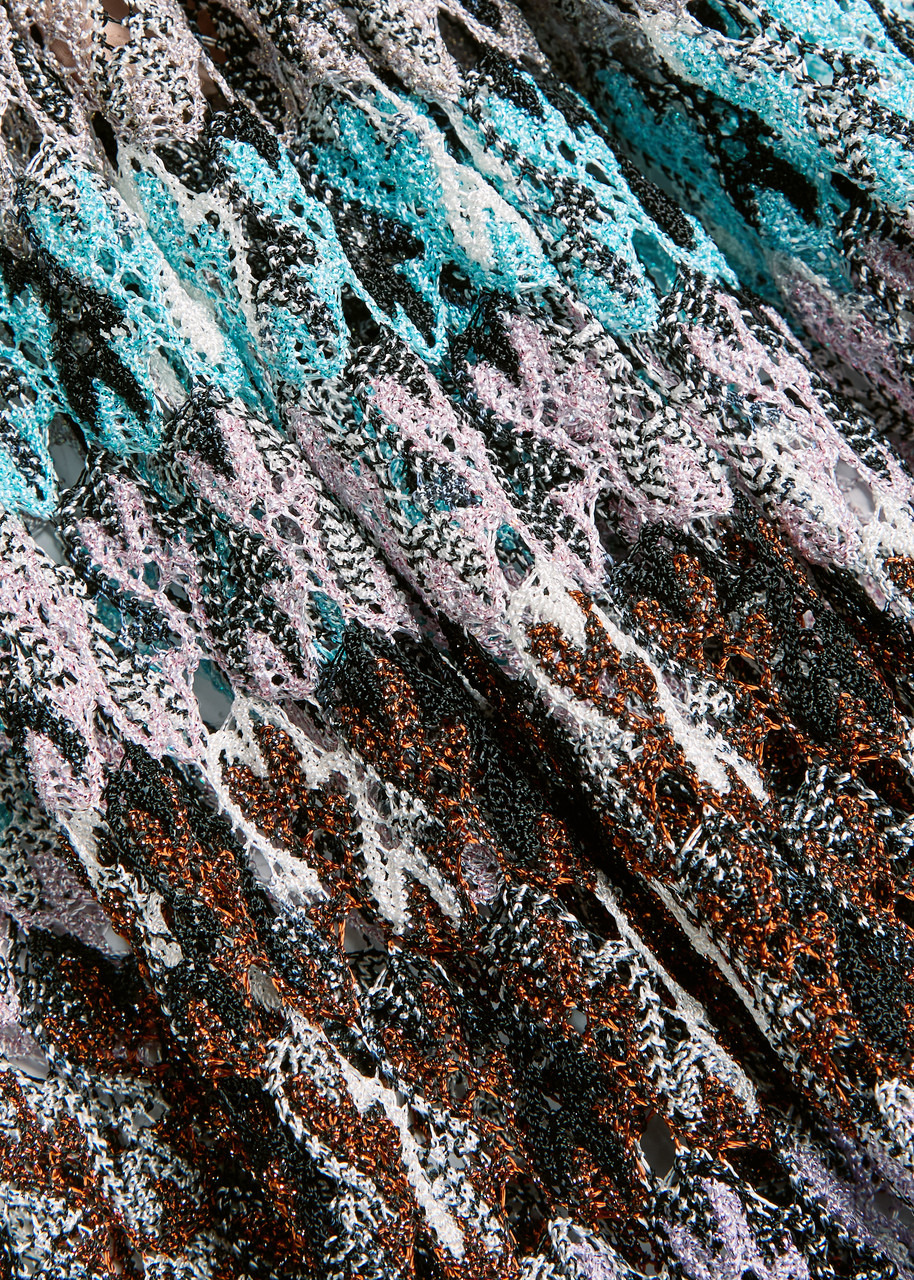 Missoni Striped Metallic-knit Trousers - 5