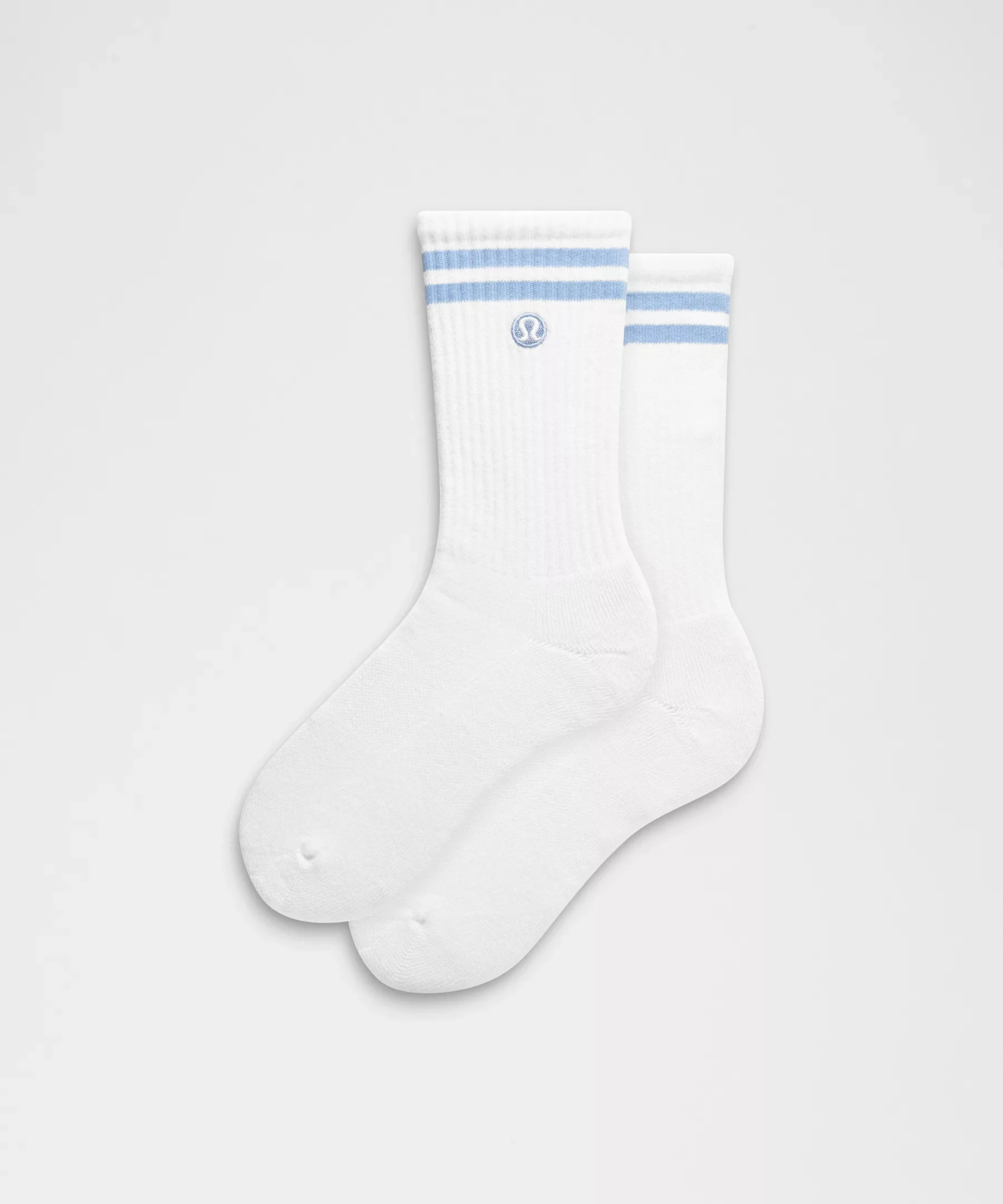 Unisex Daily Essential Crew Socks *Stripe - 1
