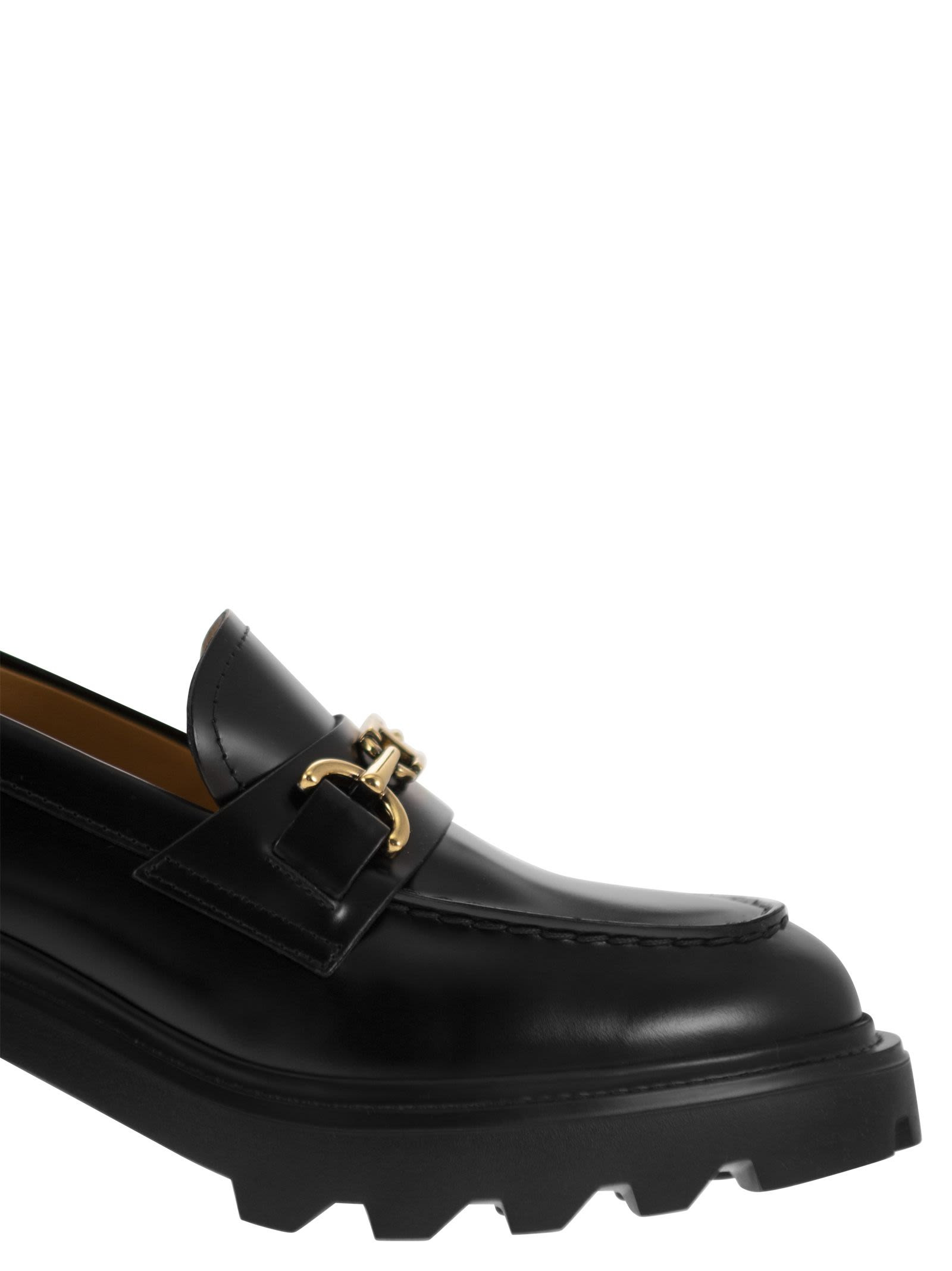 Tod's Women Leather Moccasin With Carrarmato Bottom - 6
