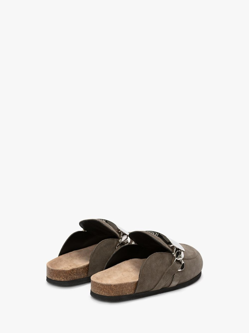 GOURMET CHAIN LOAFER MULES 3