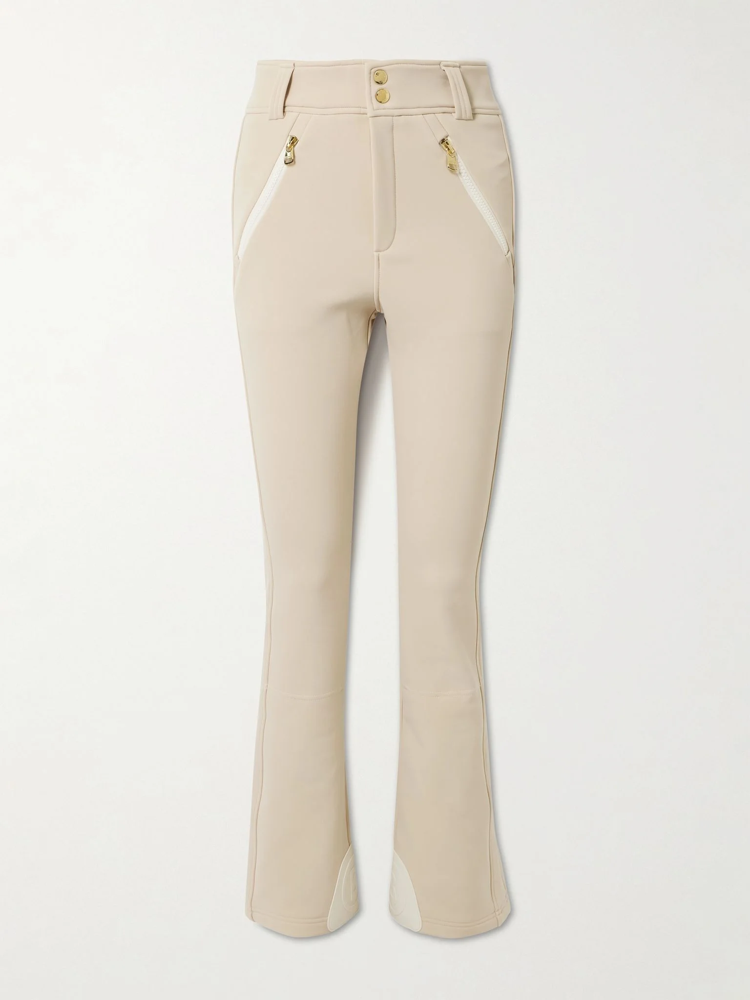 Hazel appliquéd ski pants Ivory - 1