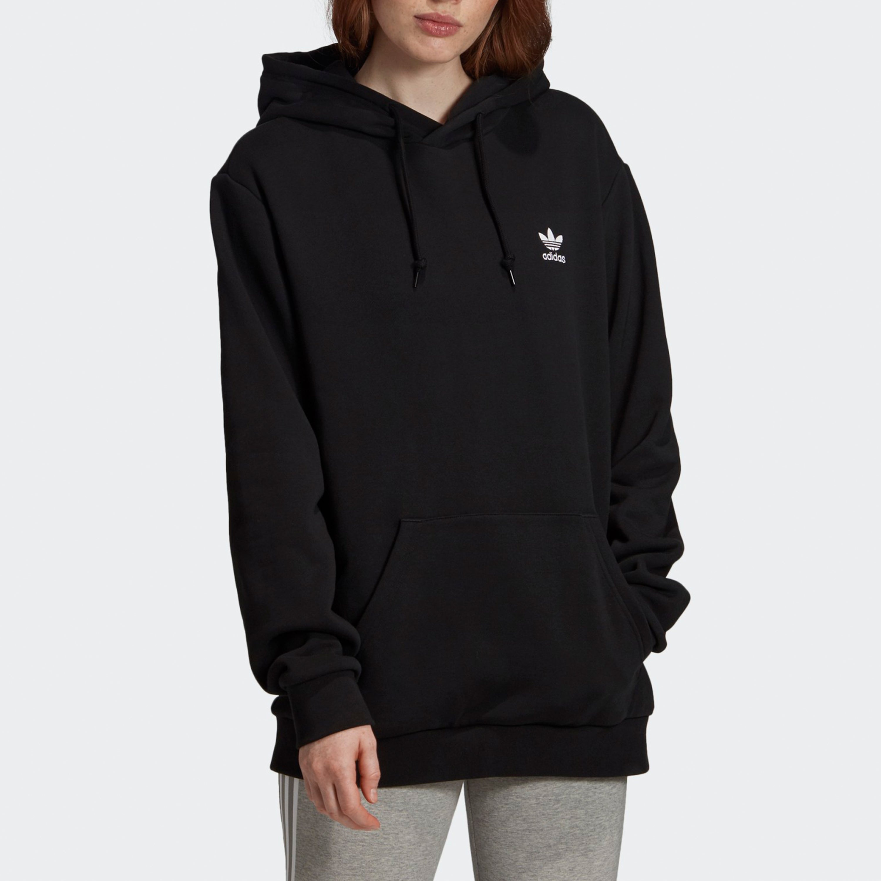 adidas originals Valentine's Day Series Back Printing Logo Black GK7164 - 3
