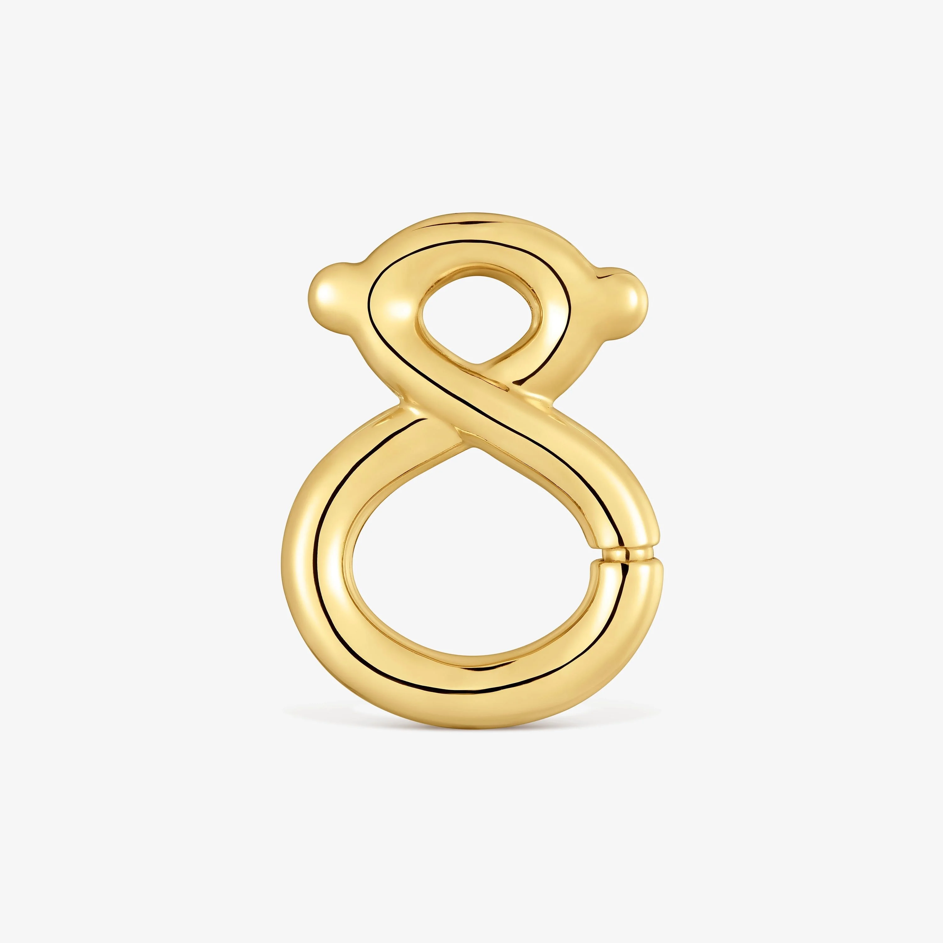 Pendant with 18kt gold vermeil TOUS Infinity - 1