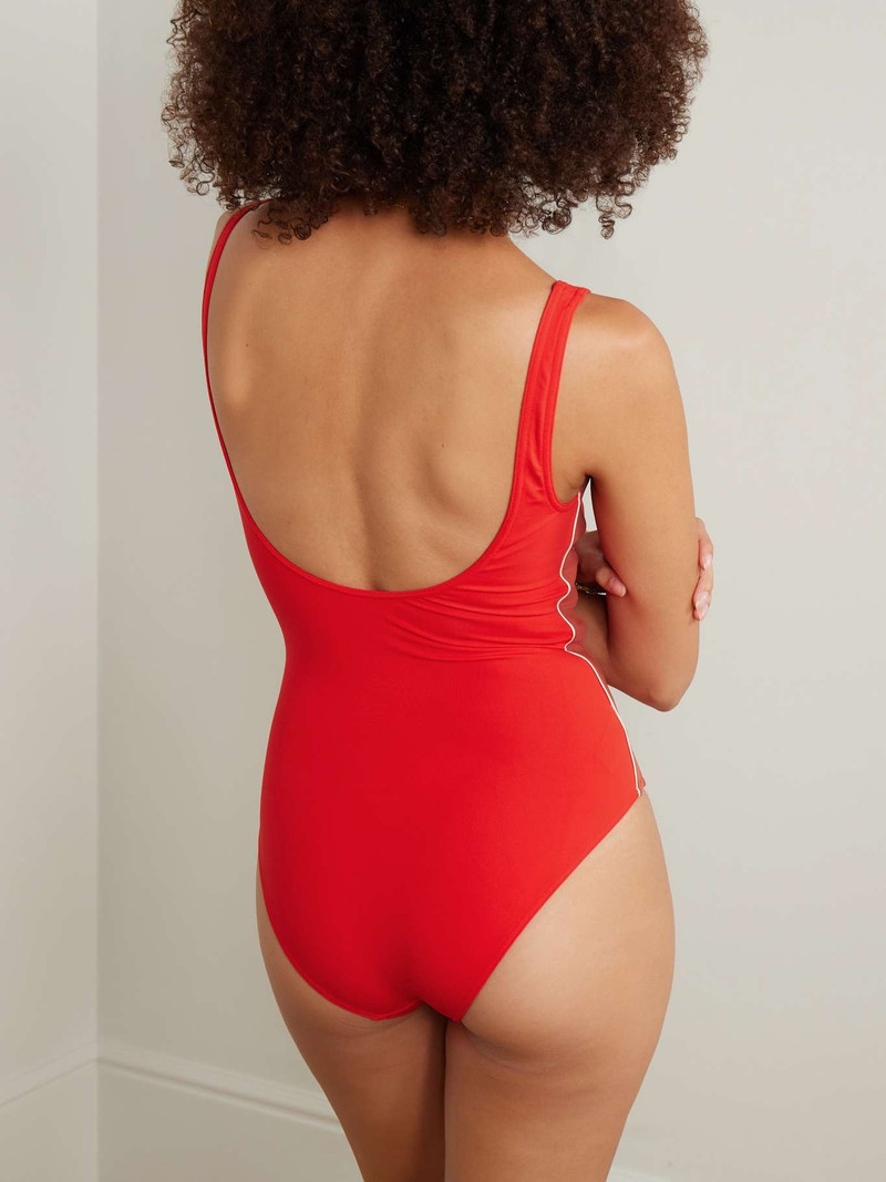Athletic Tribune paneled swimsuit 3