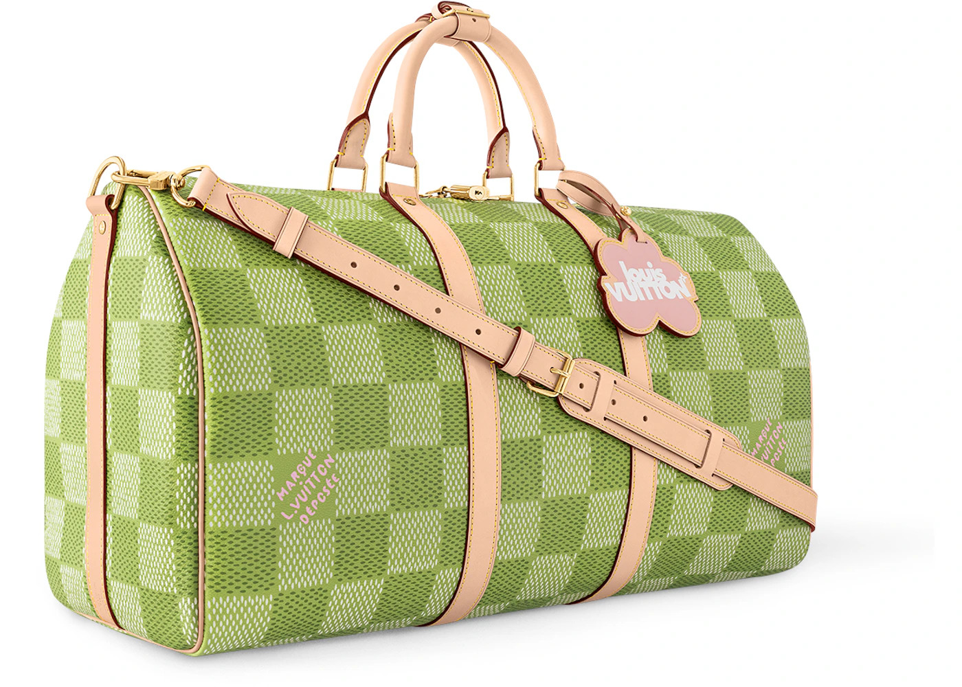 Louis Vuitton by Tyler, the Creator Keepall Bandouliere 50 Green Damier Golf - 2