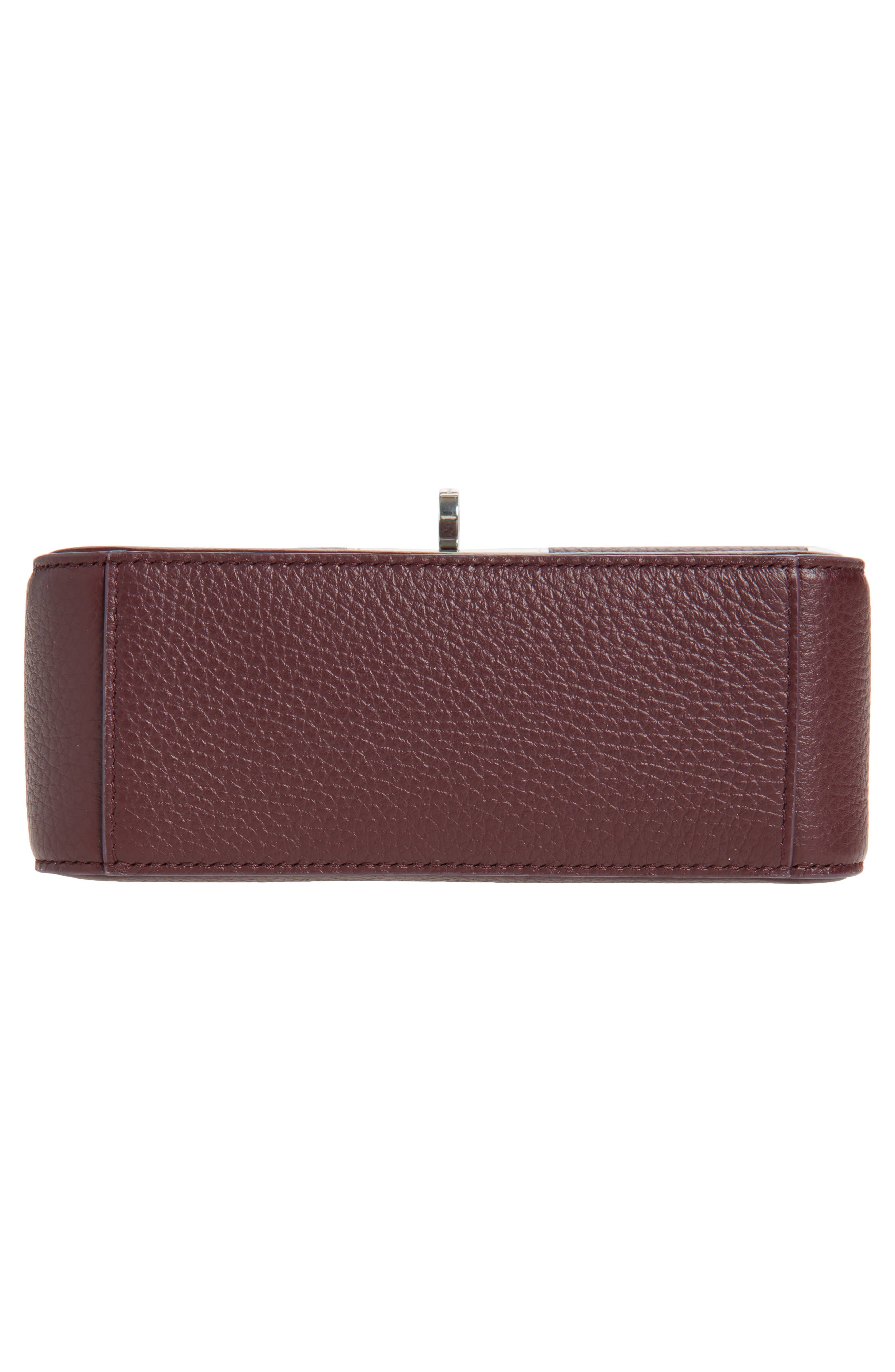 Dolce&Gabbana Marlene Leather Shoulder Bag in Burgundy at Nordstrom - 6