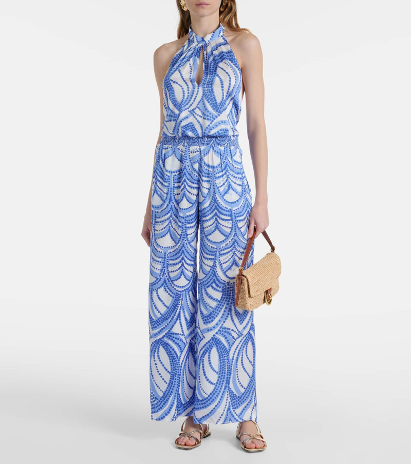 Poupette St Barth Clea printed top outlook