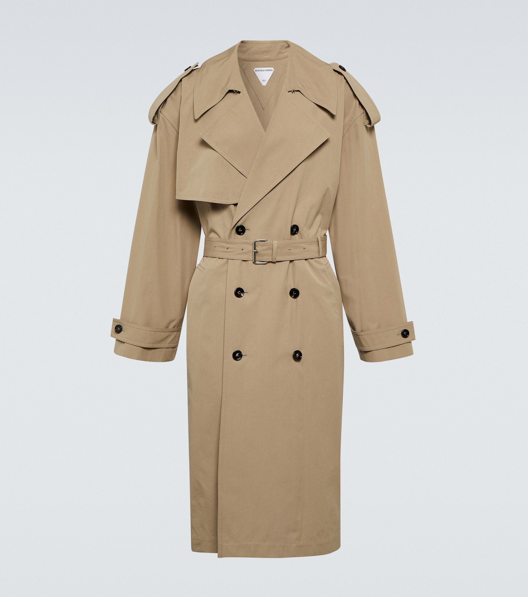 Cotton-blend trench coat - 1