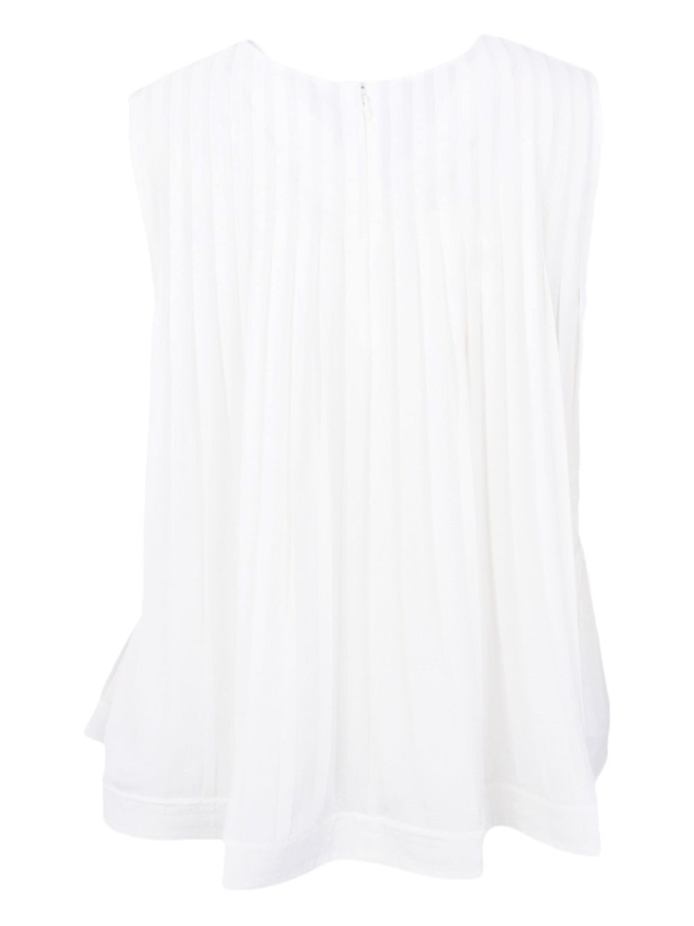 A-line pleated top - 2