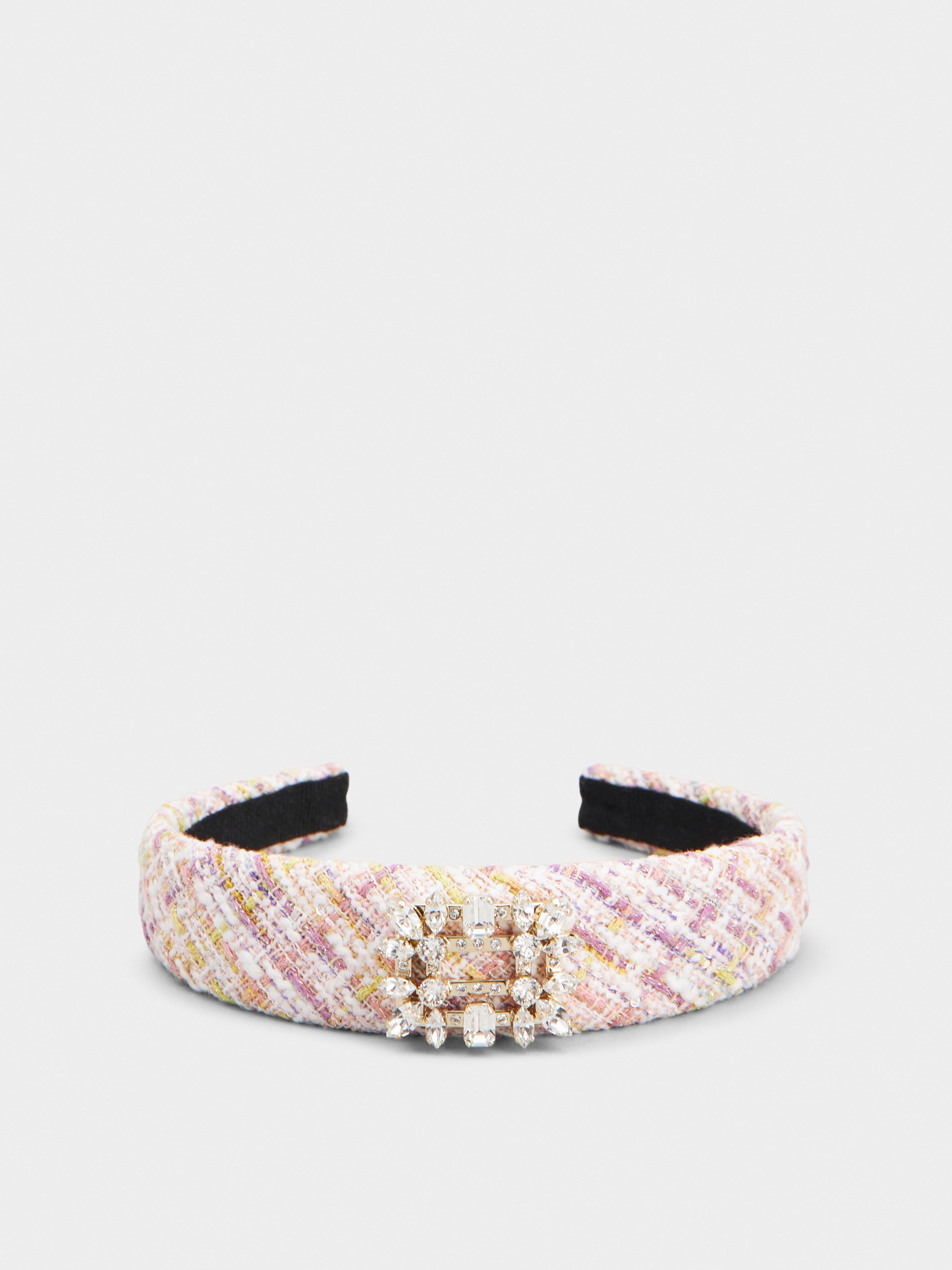 Broche Vivier Buckle Hairband in Fabric - 1