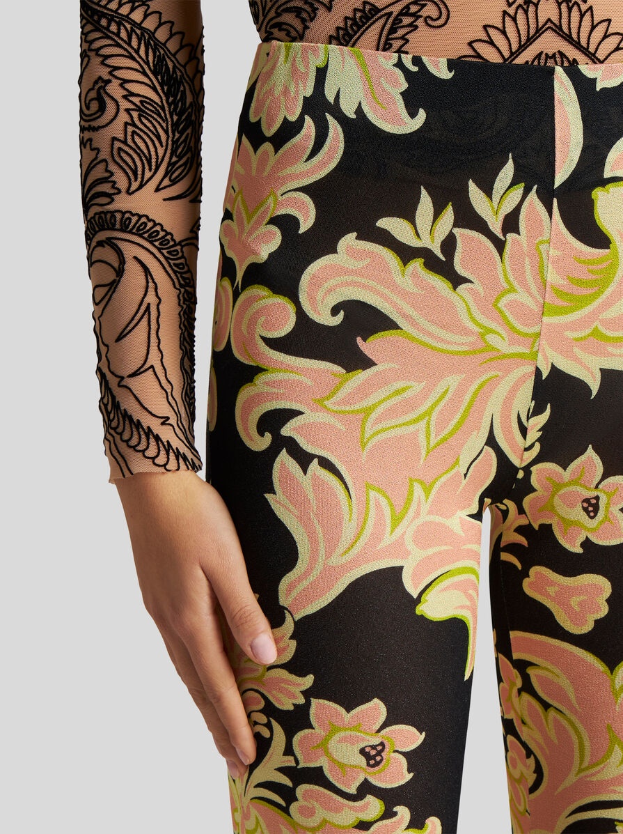 PRINTED JERSEY TROUSERS - 4