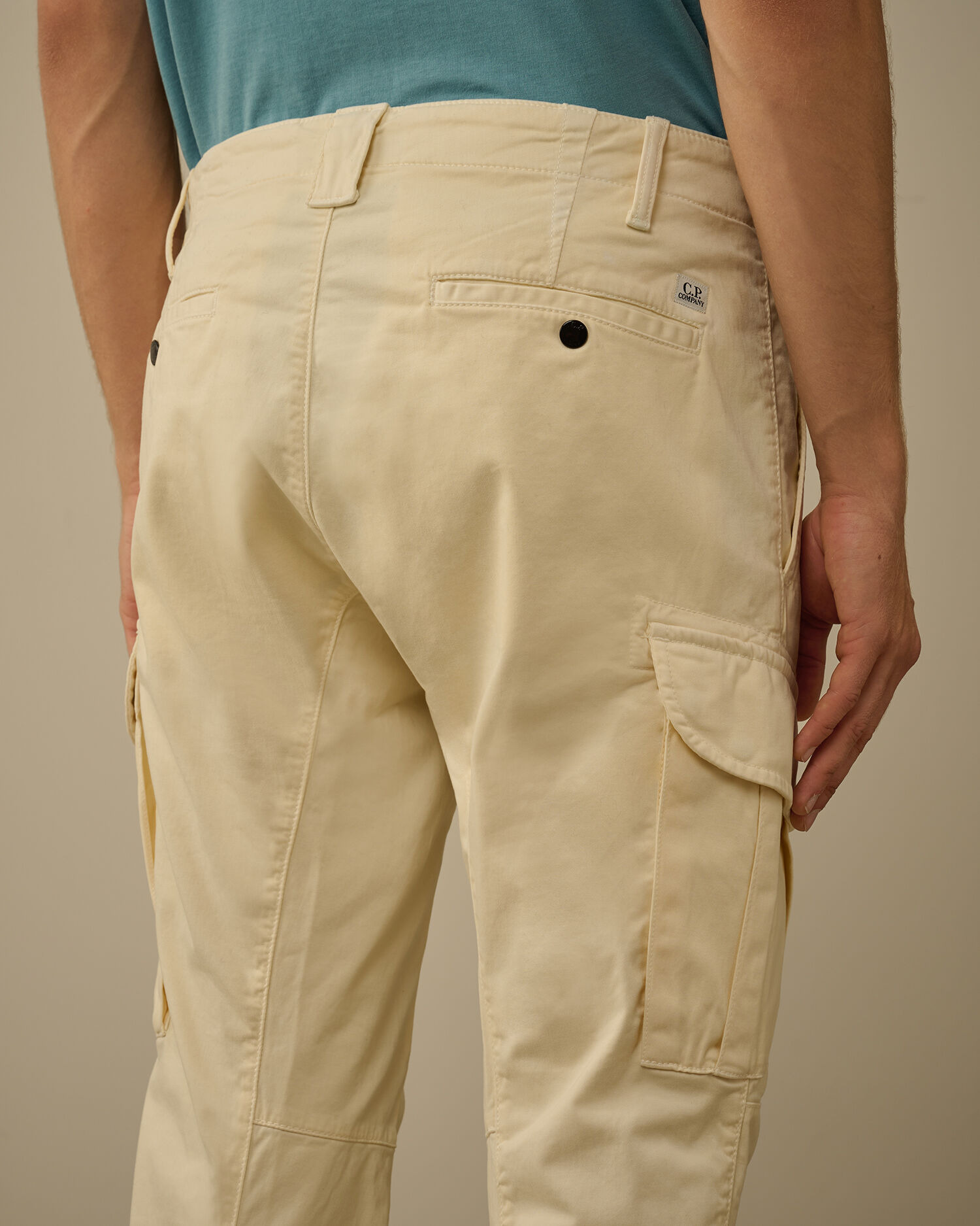 Stretch Sateen Ergonomic Lens Cargo Pants - 6