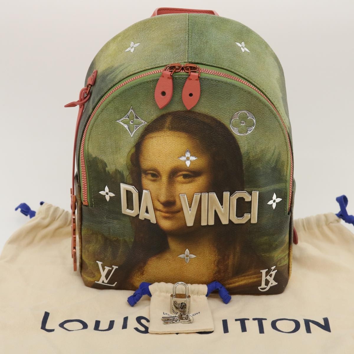 LOUIS VUITTON Masters Collection Davinci Palmsprings Backpack M43375 - 12