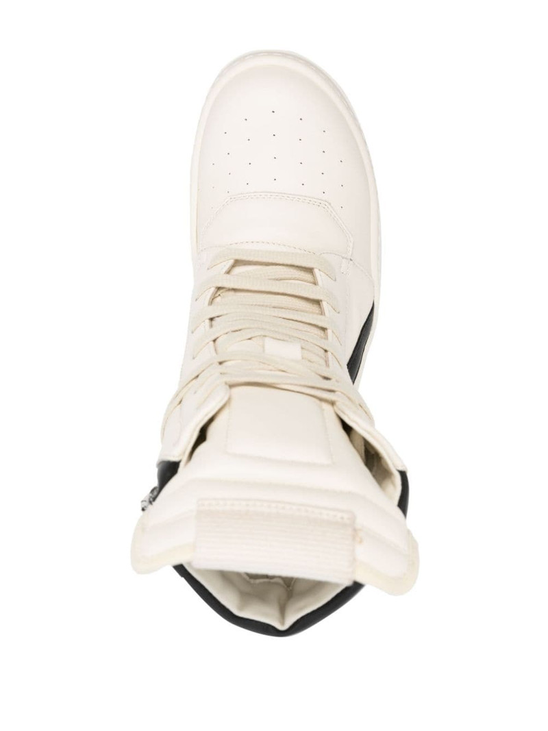 Moody Geobasket leather sneakers 4