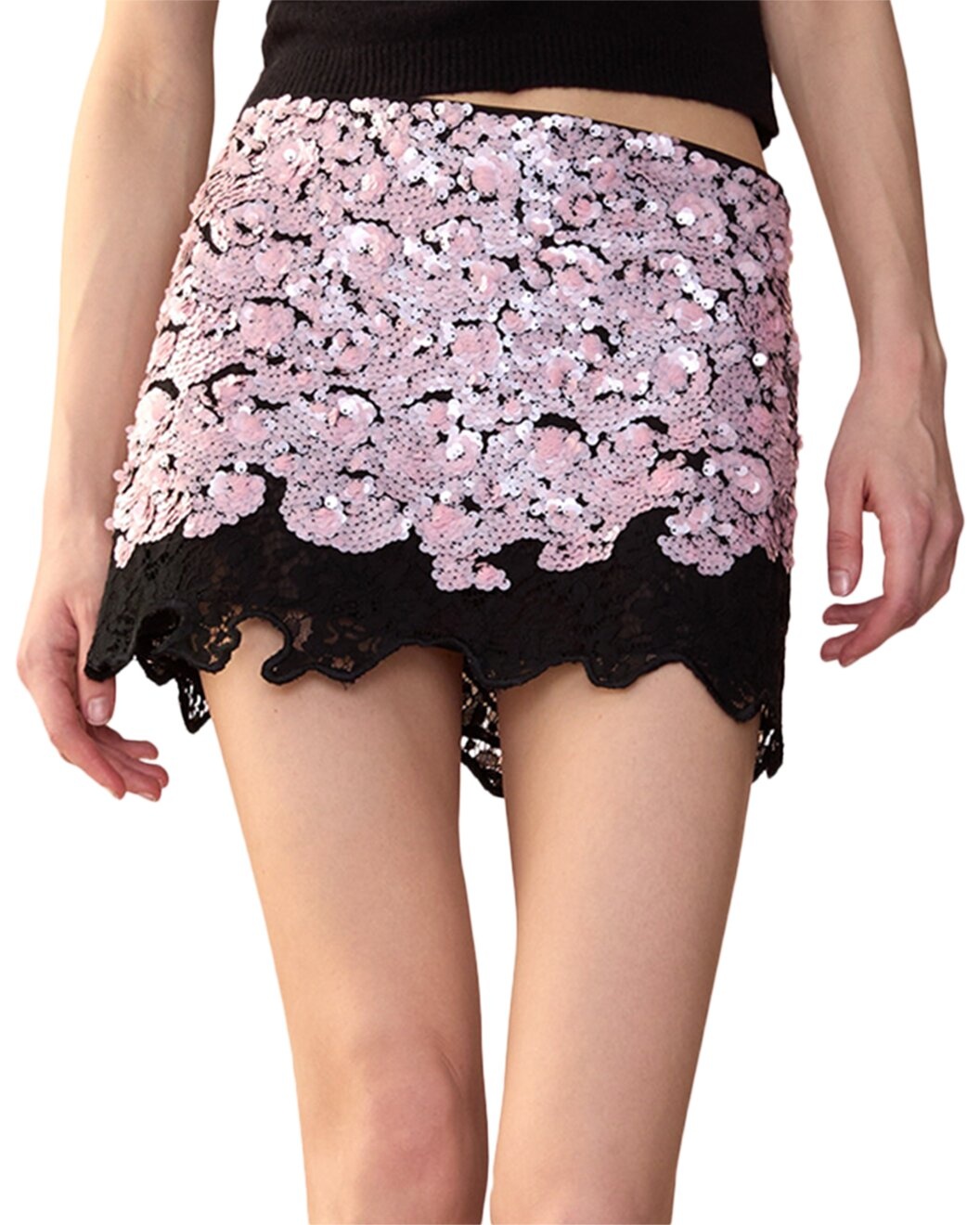 Cynthia Rowley The Cosmo Sequin Skirt - 1