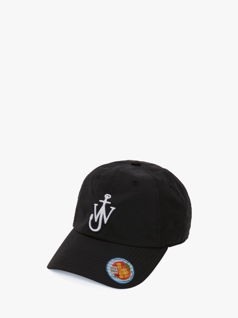 BASEBALL CAP WITH EAT ME STICKER PRINT 3