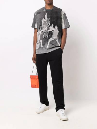 Just Don graphic print crew-neck T-shirt outlook