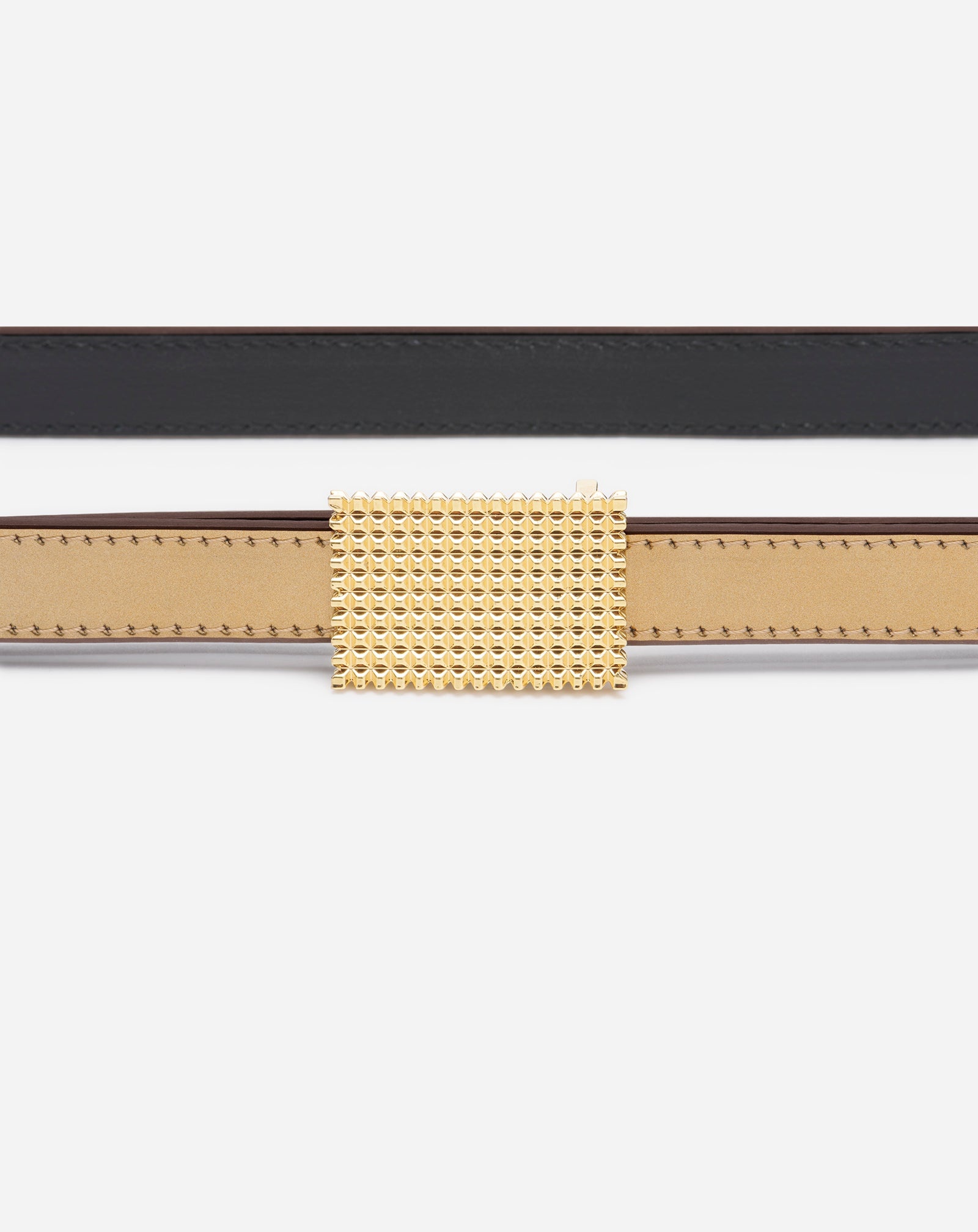 CONCERTO BELT IN METALLIC LEATHER - 3