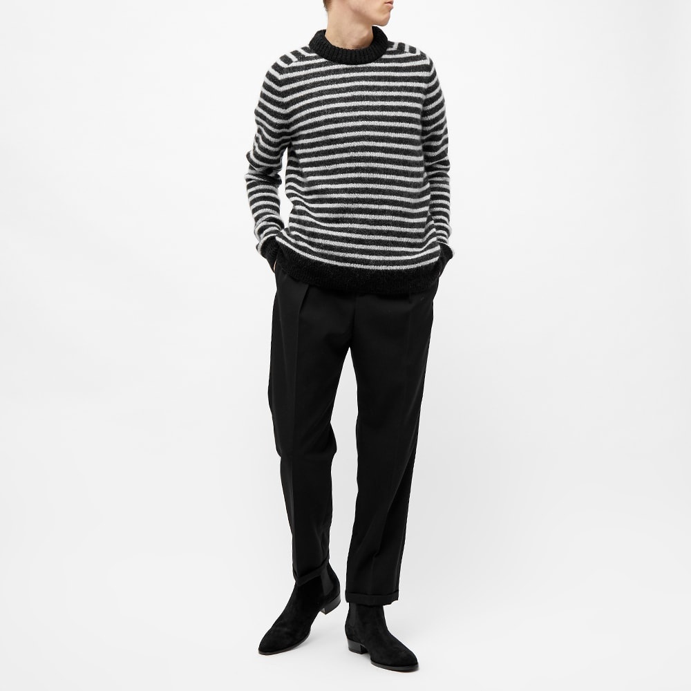 Saint Laurent Stripe Mohair Knit - 6