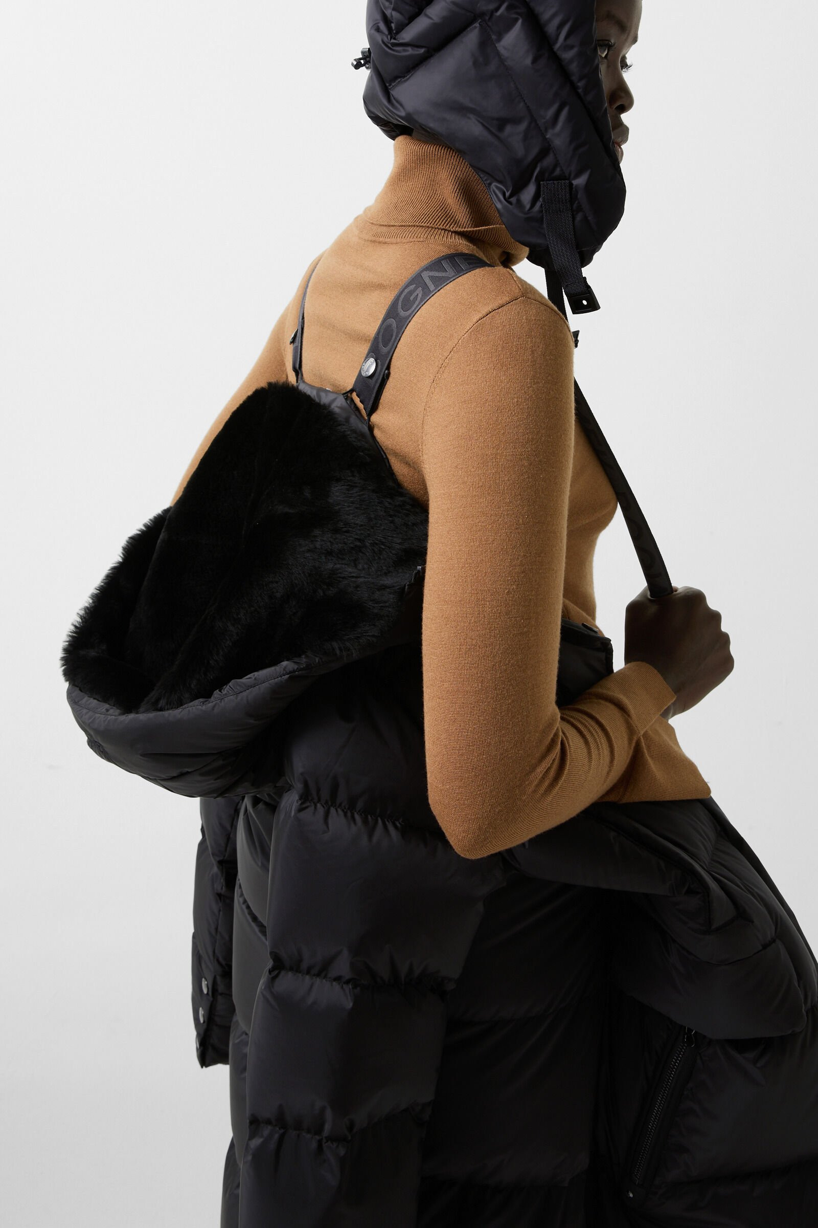 Jonna down coat in Black - 5
