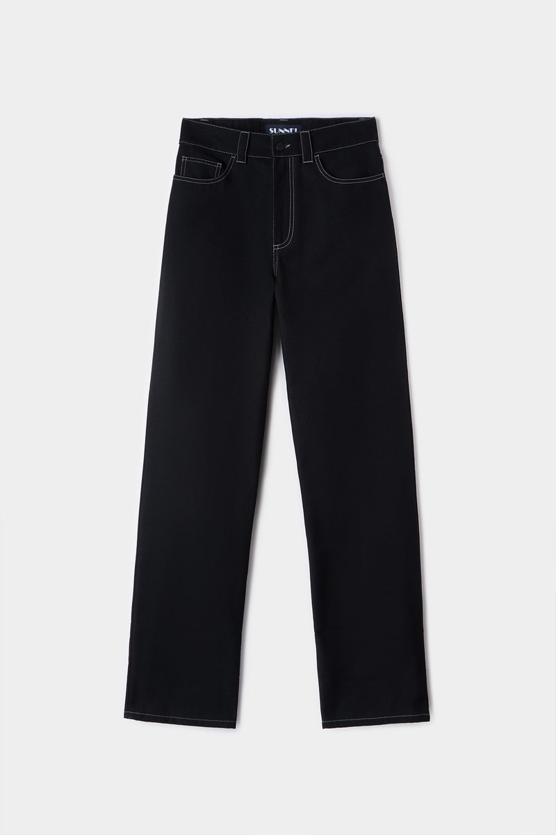 BELLIDENTRO PANTS / black stripes 1