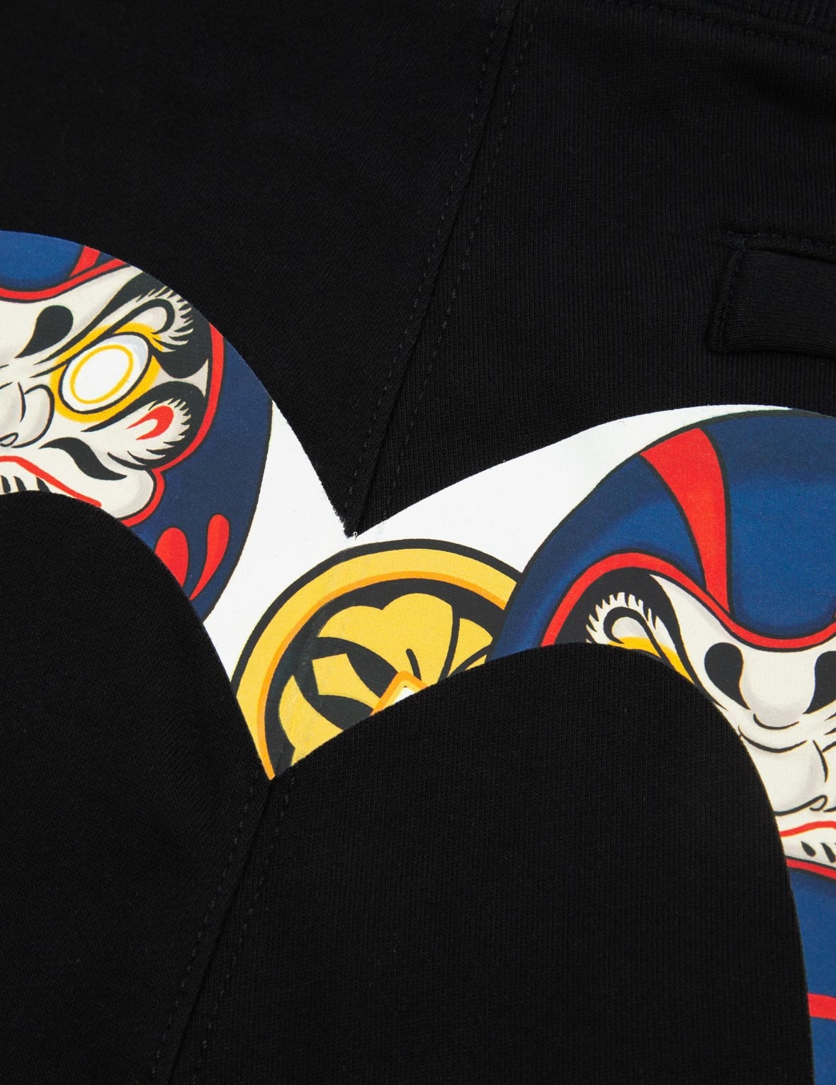 DARUMA DAICOCK PRINT SWEAT SHORTS - 13