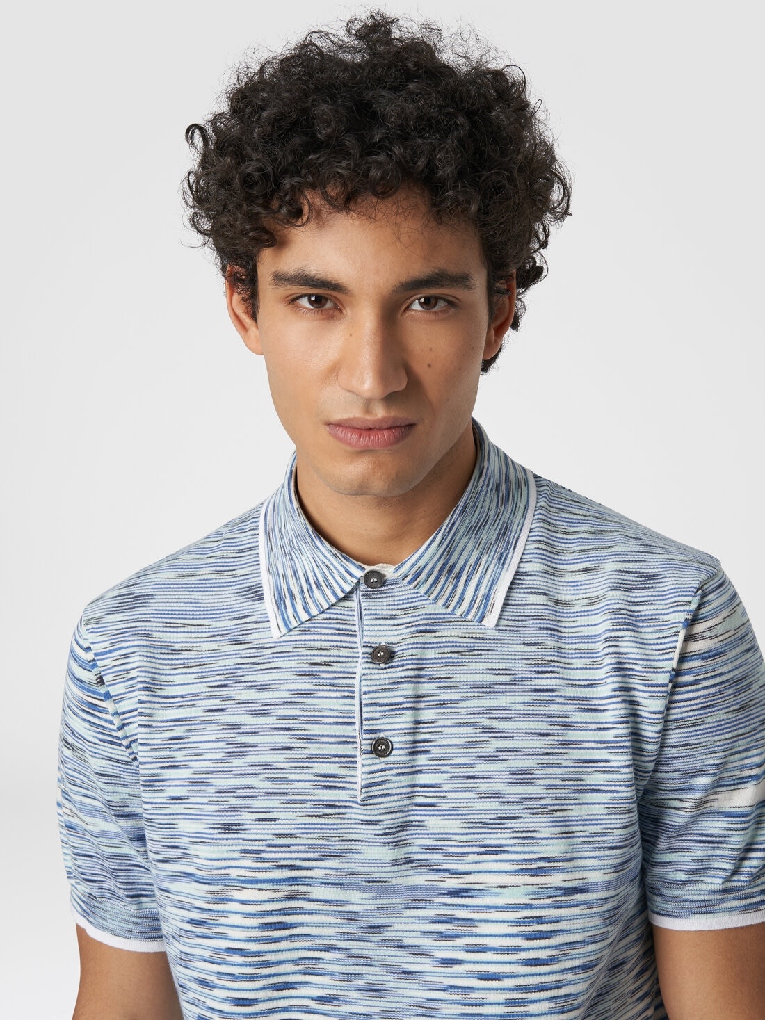 Slub cotton polo shirt - 5