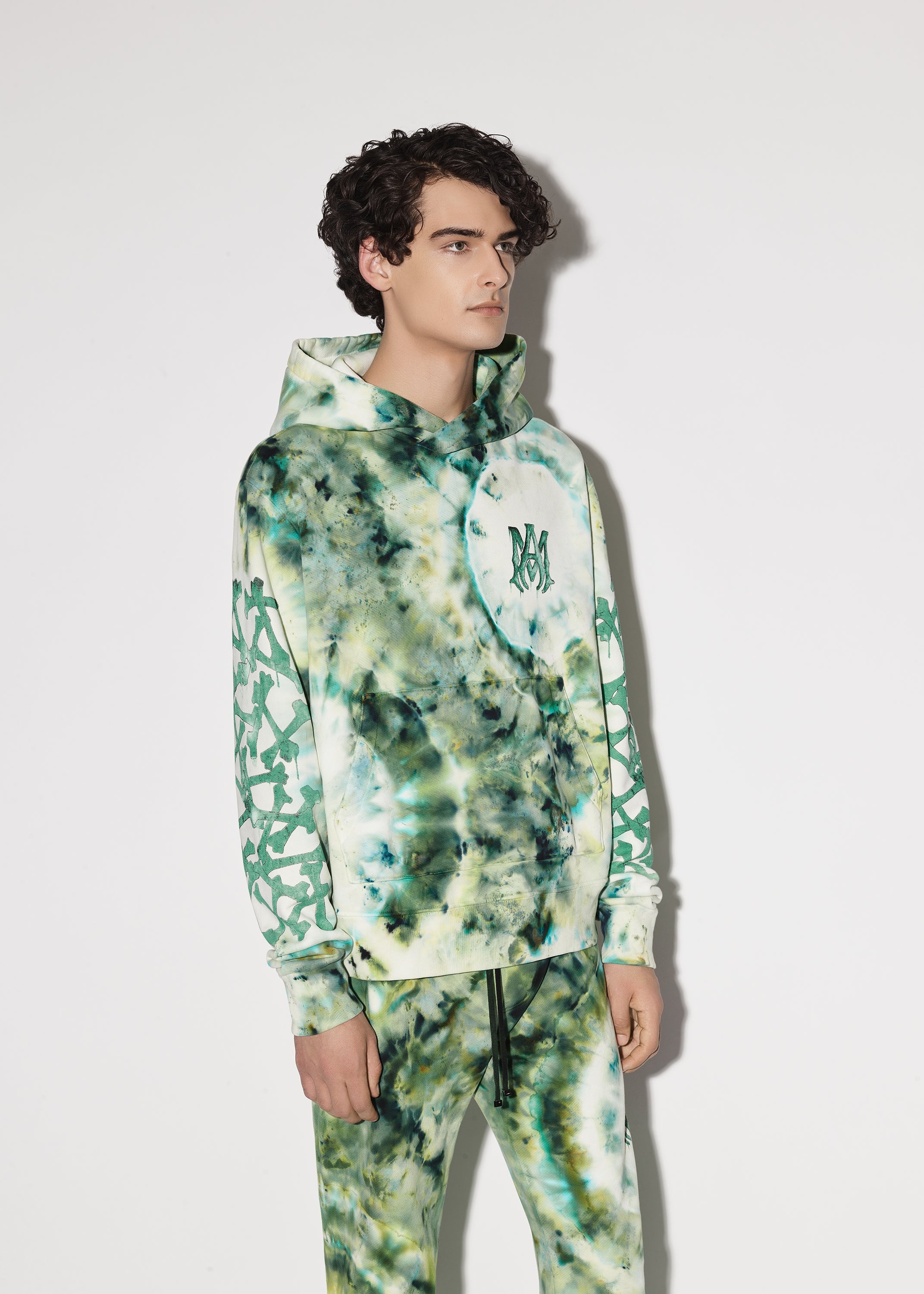 TIE-DYE BONES HOODIE - 3