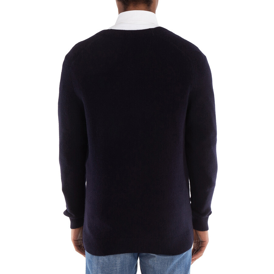 Maison Kitsune Fox Head Patch Lambswool Cardigan - 6