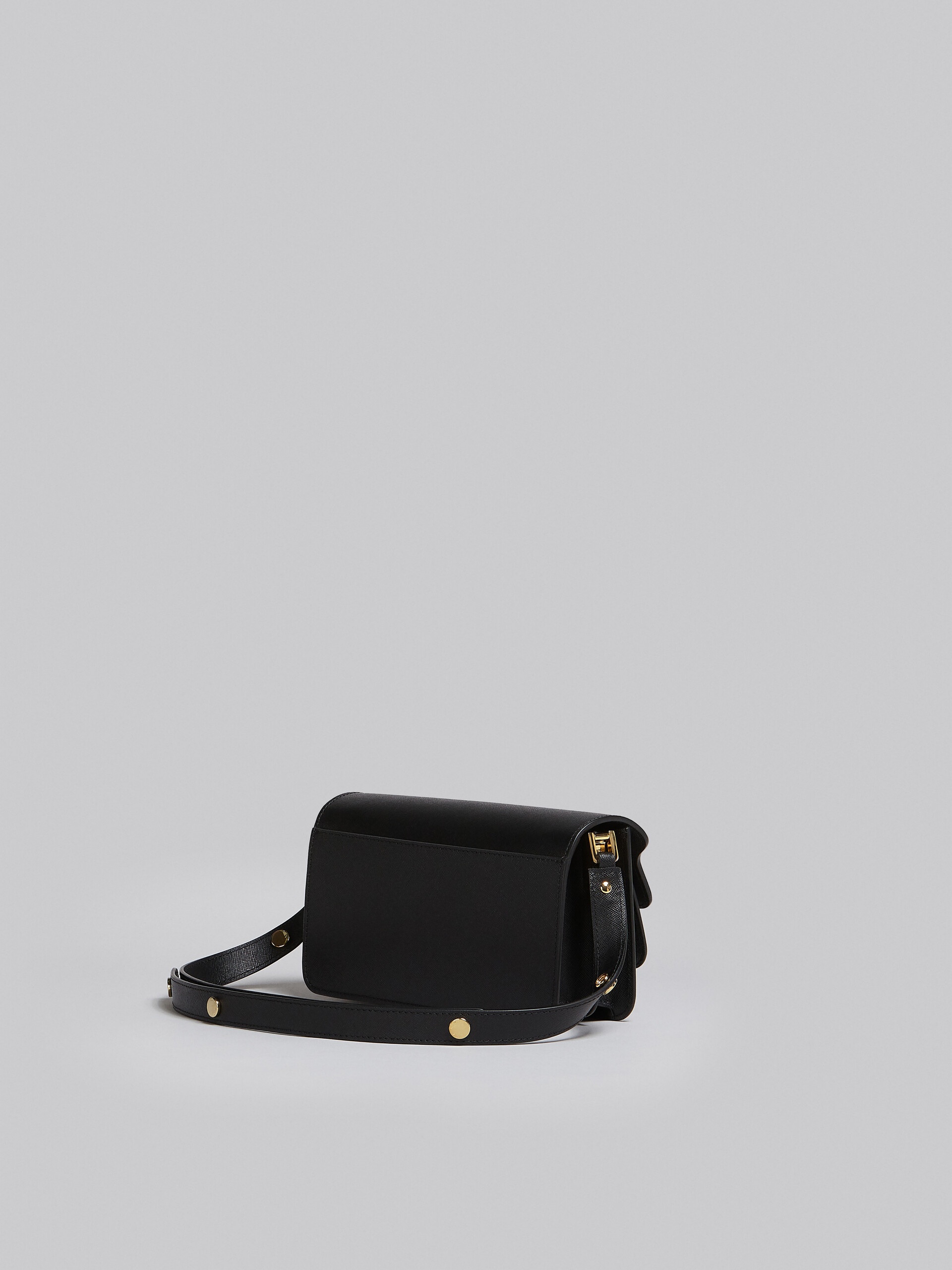 TRUNK BAG E/W IN BLACK SAFFIANO LEATHER - 3