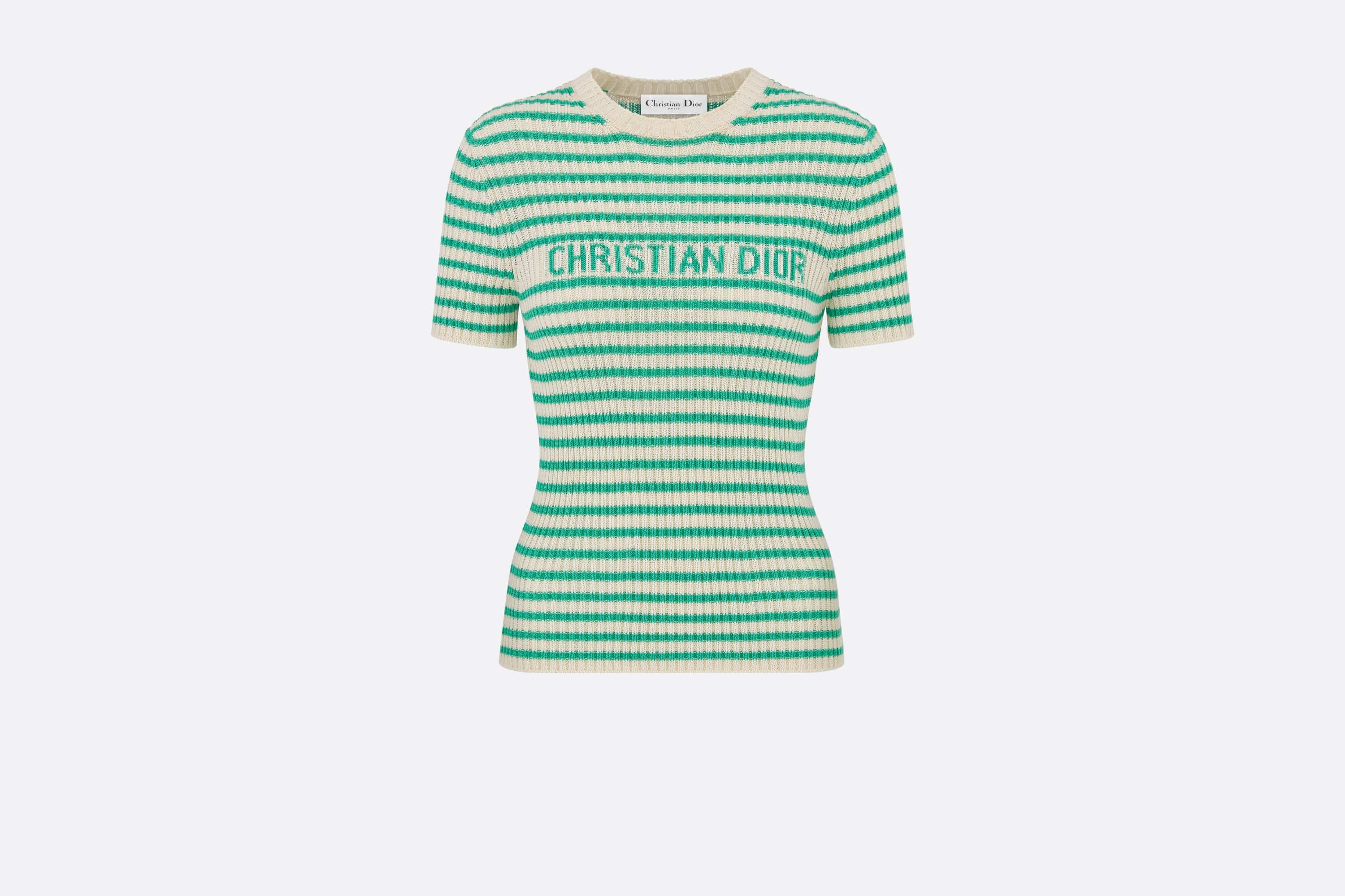Dioriviera Short-Sleeved Sweater - 1