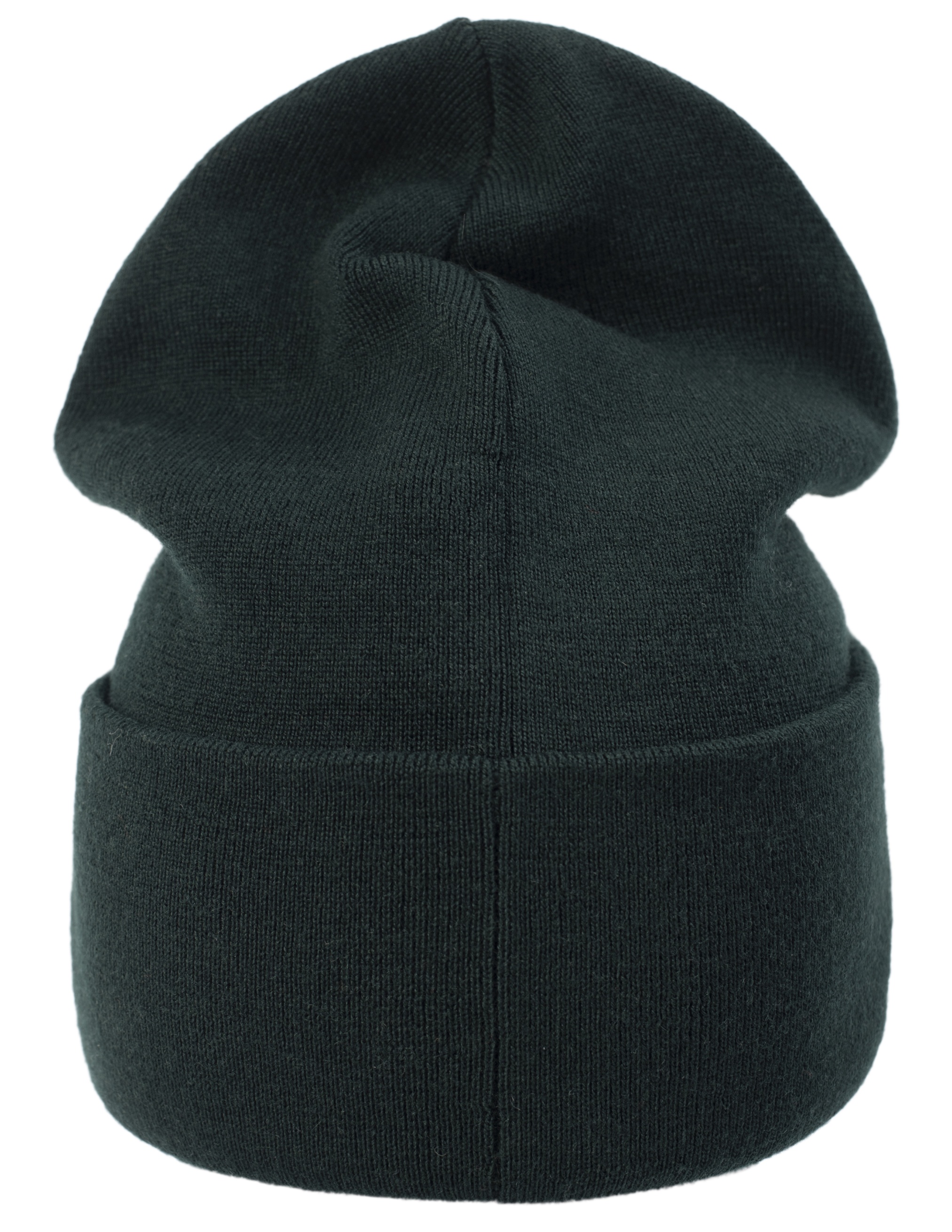 WOOL BEANIE WITH PATCH - 2