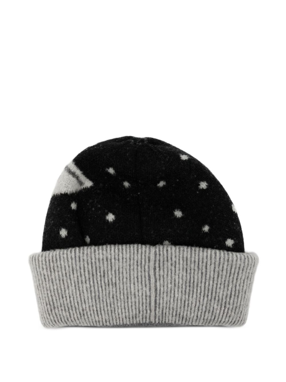 logo knitted beanies - 2