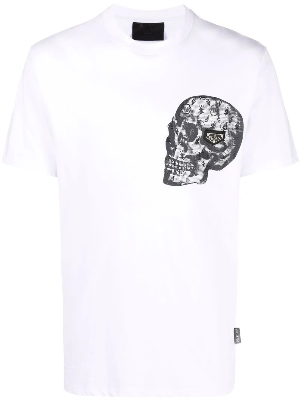 skull-print T-shirt - 1