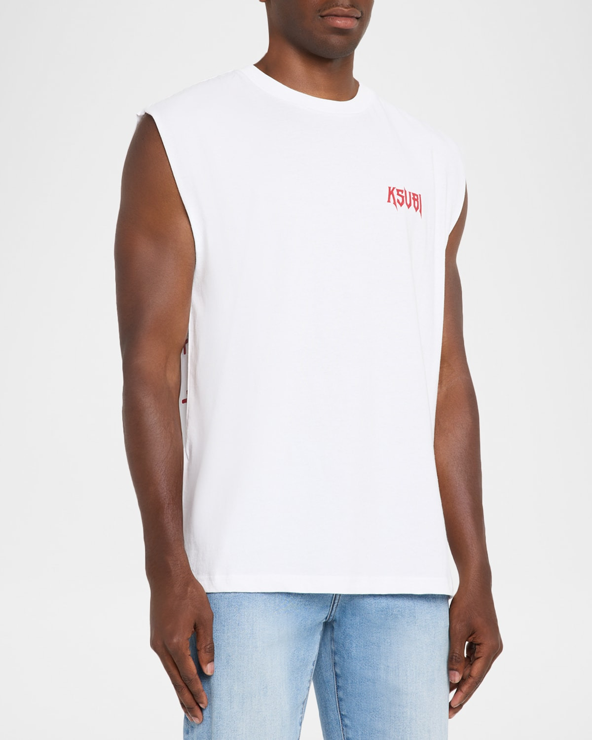 Men's The Kingdom Cut-Off Sleeveless T-Shirt - 4