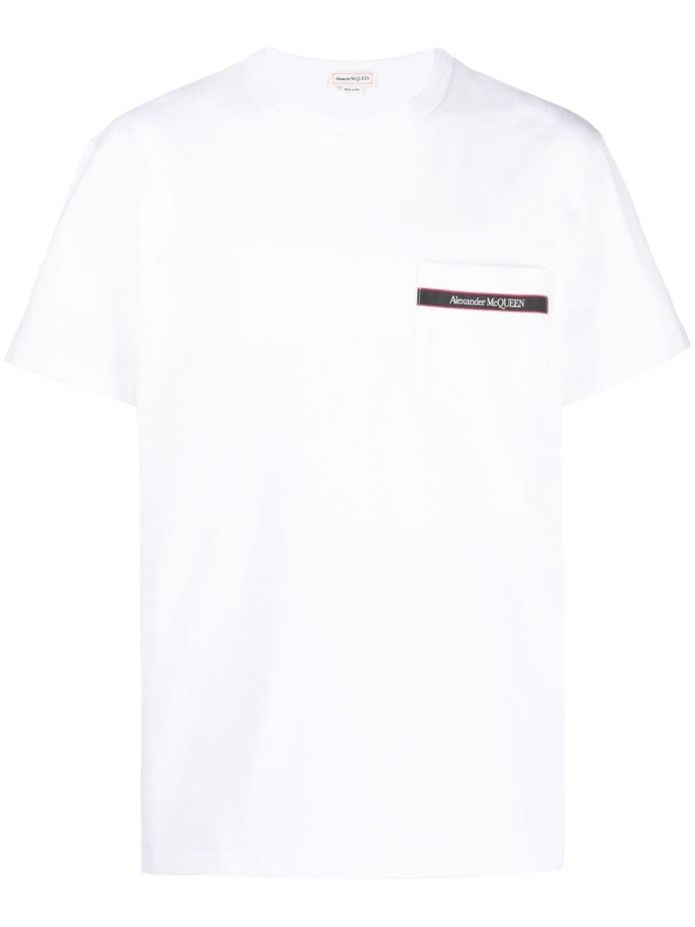 logo-print cotton T-Shirt - 1