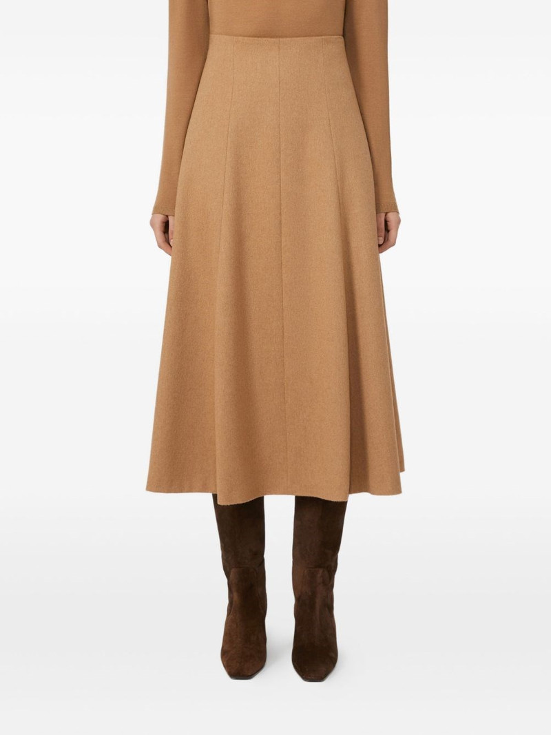 Max Mara Flare camel skirt outlook
