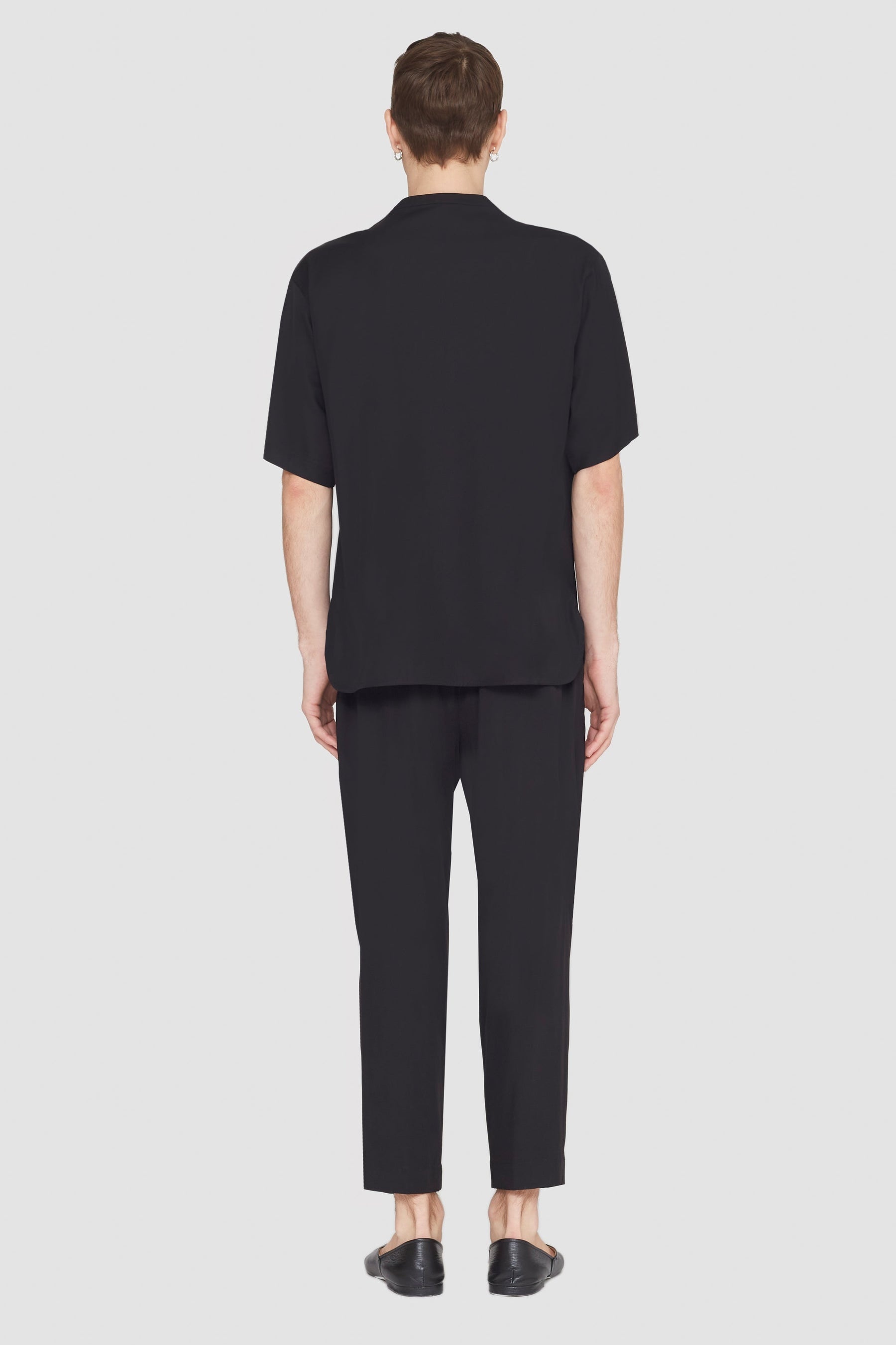 Short Sleeve Zip-Front Baseball Shirt - 4