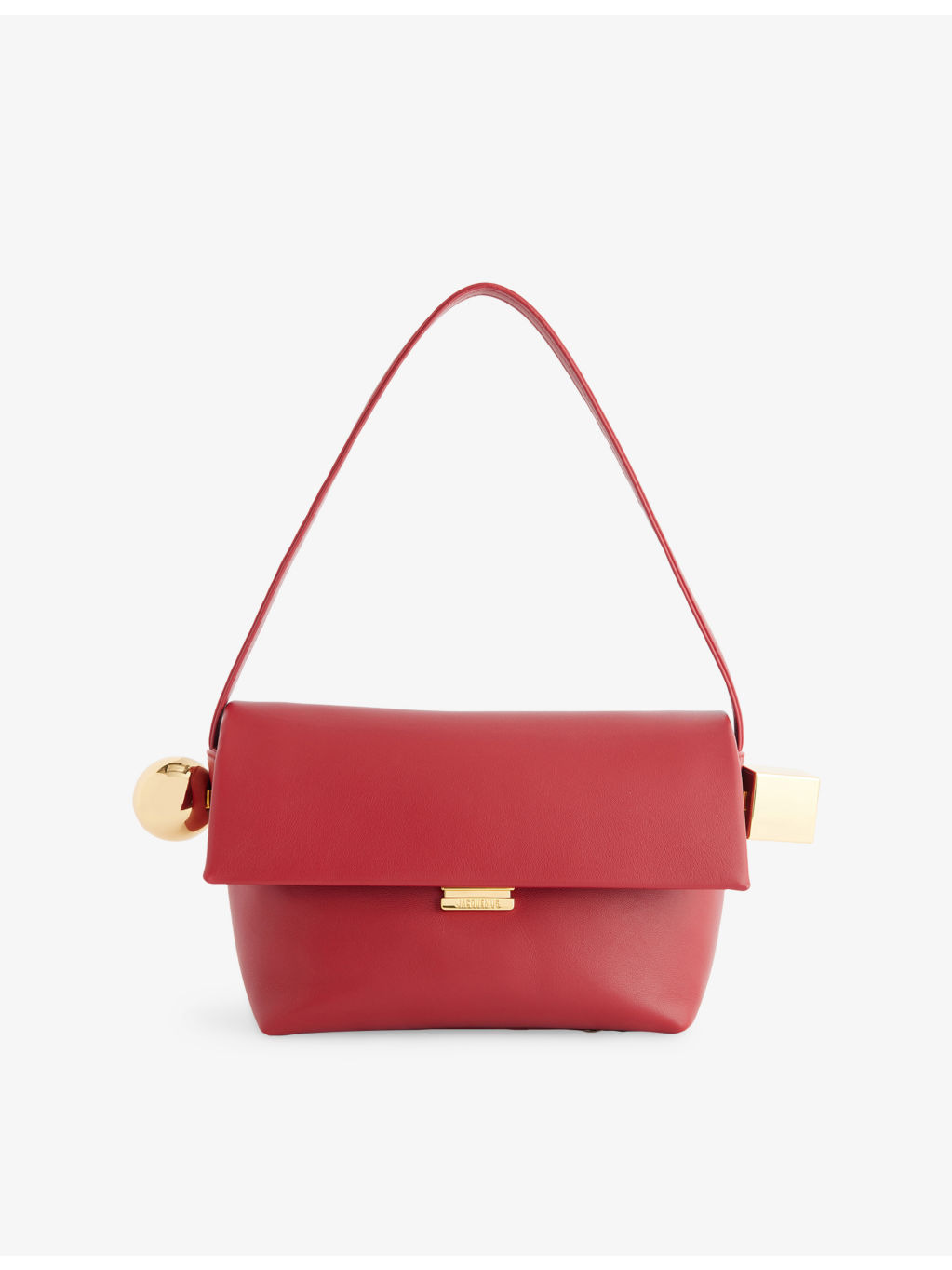 Le Rond Carre Leather Shoulder Bag - 1