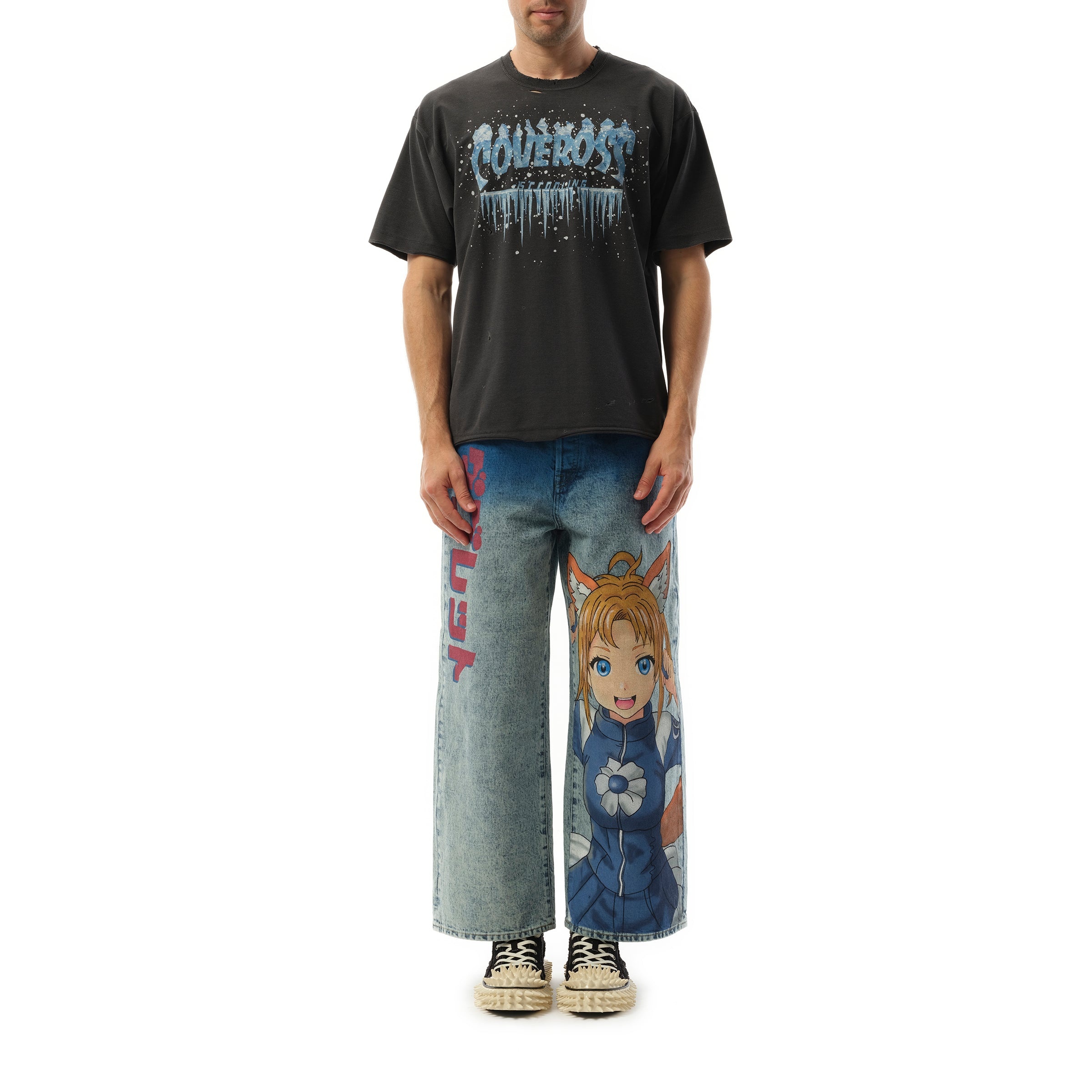 Ultra Freezer Regular Fit T-Shirt in Black - 4