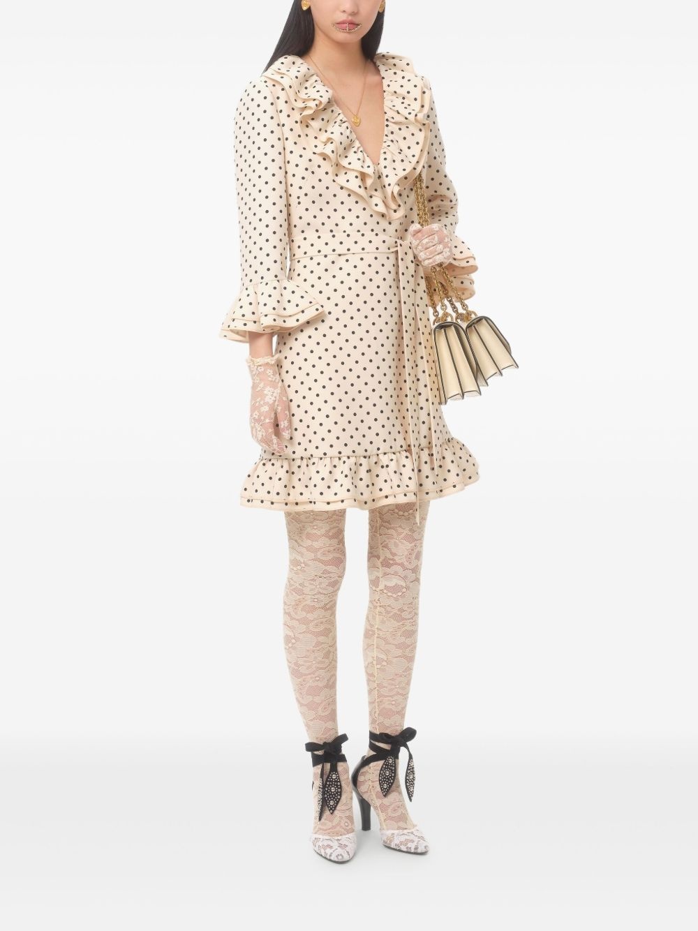 Plusdepois-print mini dress - 2