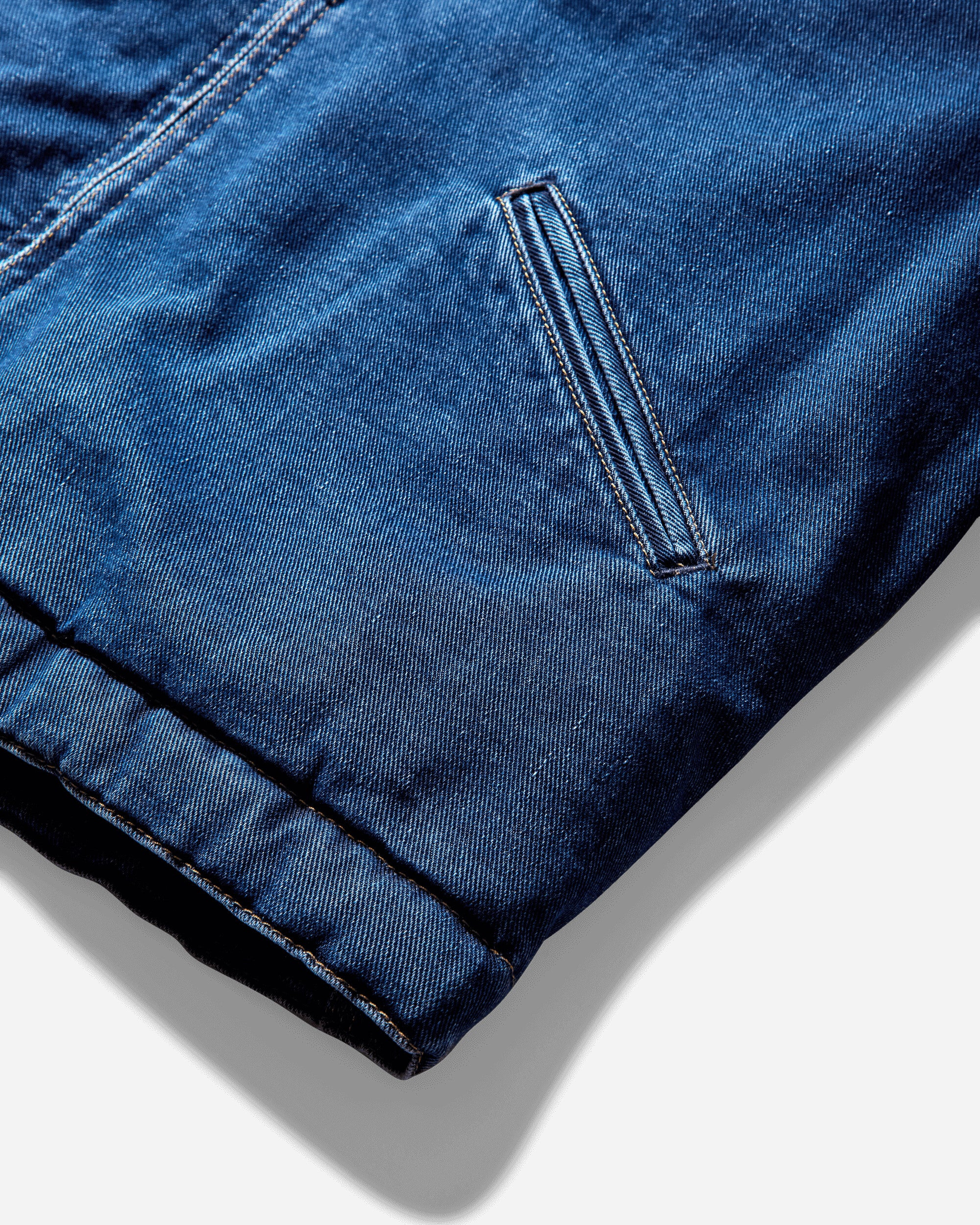 Men's OG Detroit Jacket Blue / Dark Navy (Stone Washed) - 4