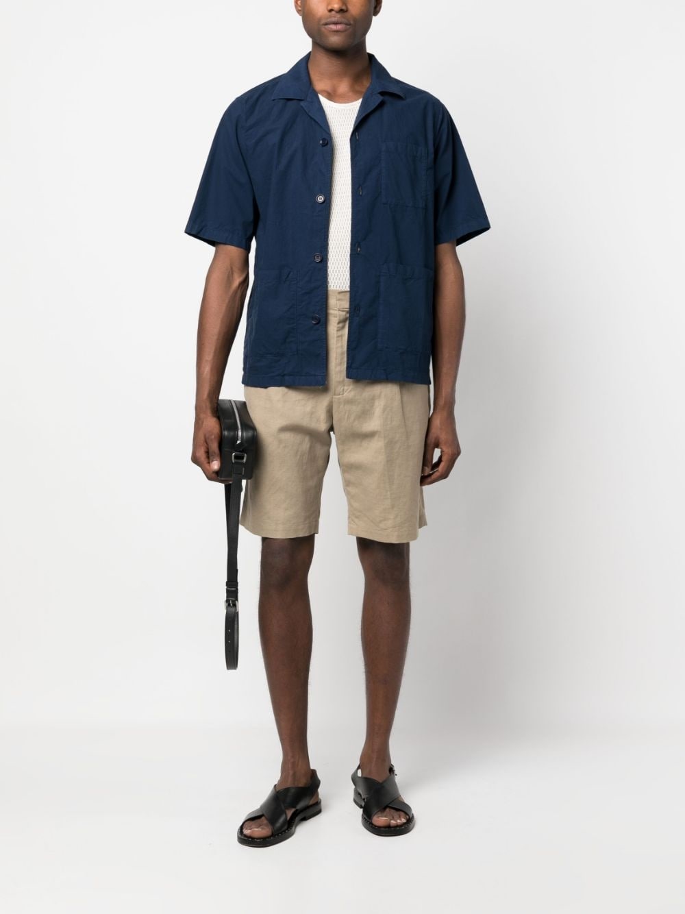 short-sleeve cotton shirt - 2