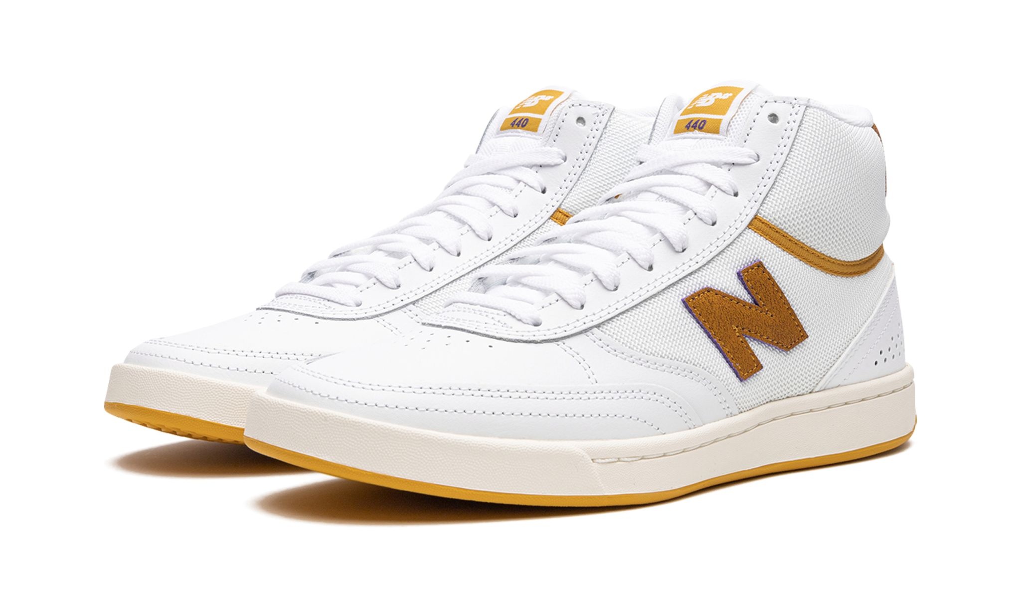 Numeric 440 High "White Yellow" - 2