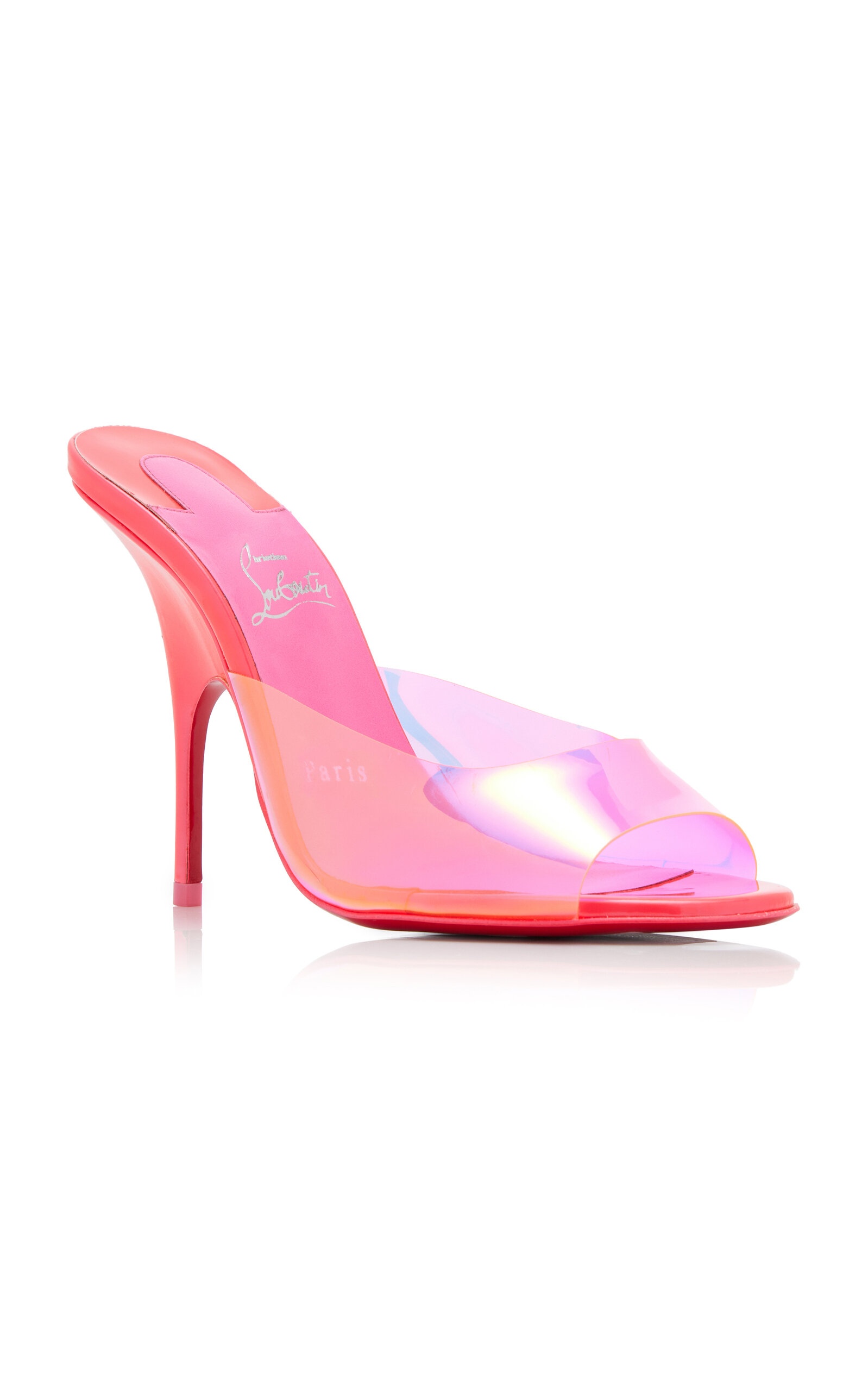 Just Arch Patent Leather and PVC Sandals pink - 4