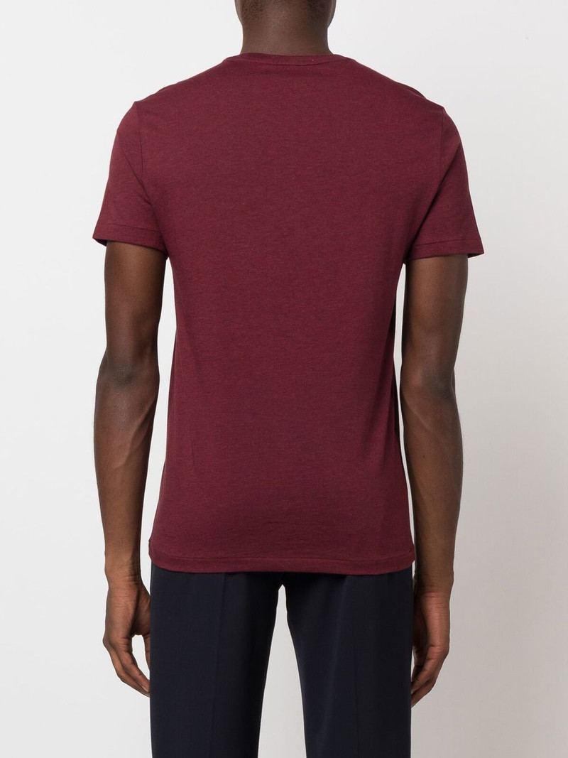 embroidered crew-neck T-shirt 4